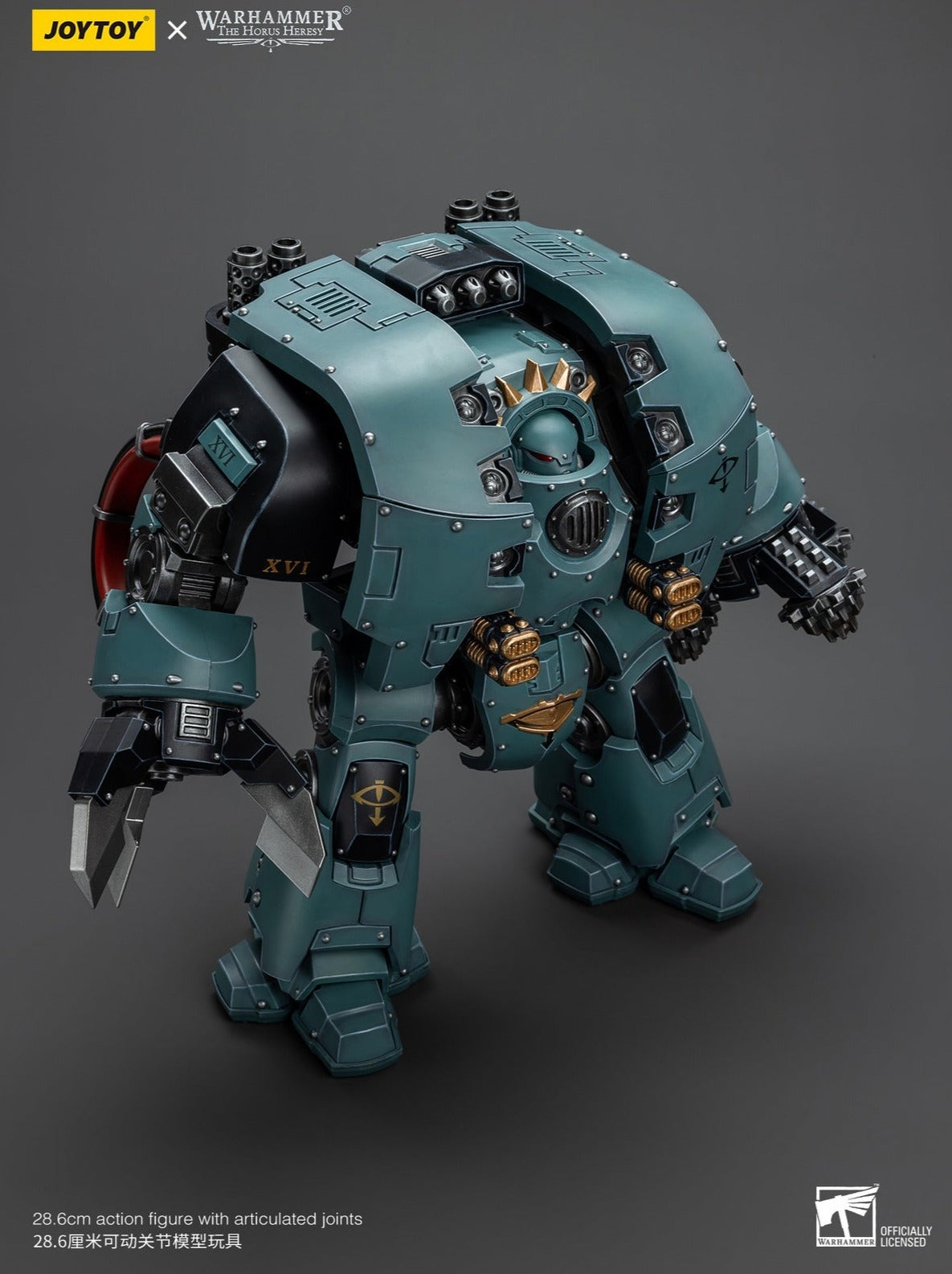 Warhammer The Horus Heresy: Sons of Horus Leviathan Dreadnought with Siege Drills: Joy Toy