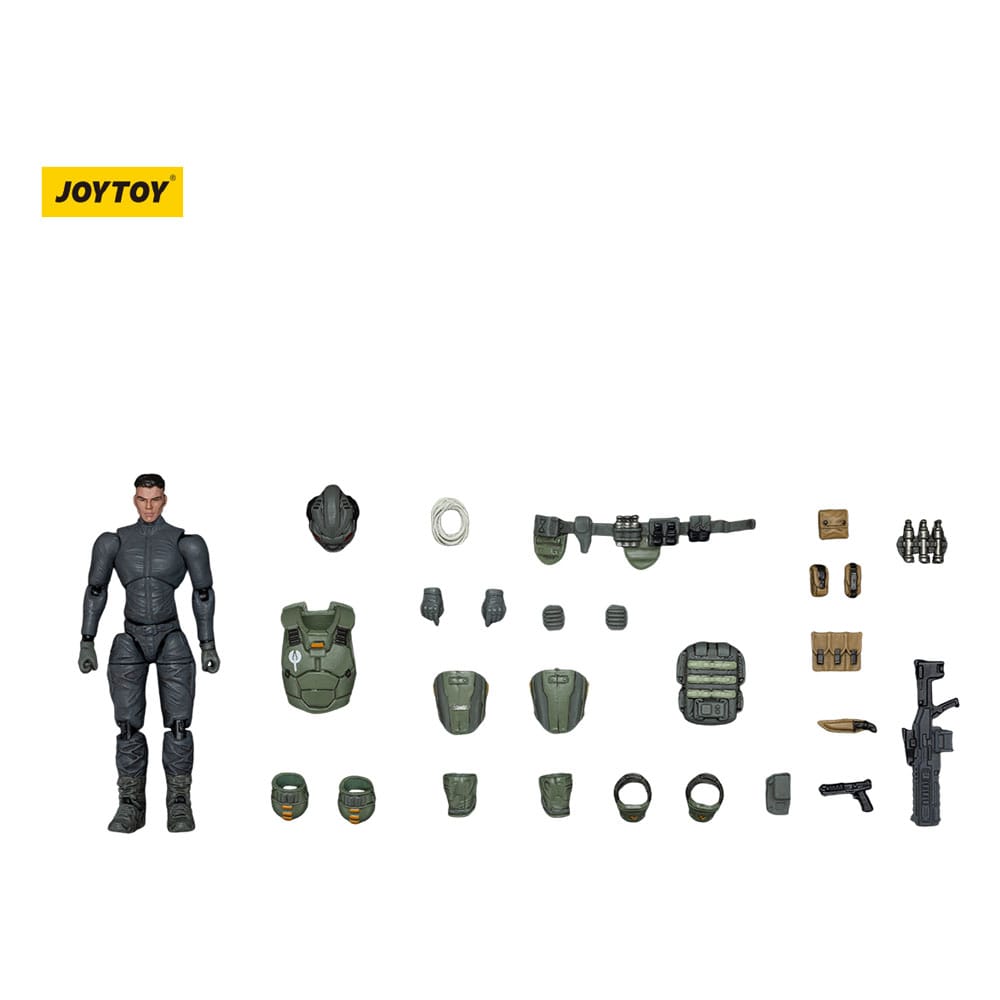 APOC Series Dark Source Action Figur Bedrock Standard Combat Mecha Pilot - Joy Toy Action Figure