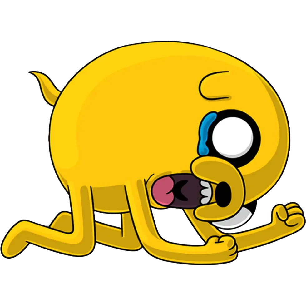 Adventure Time: Screaming Jake: Vinyl Figure: YouTooz YouTooz