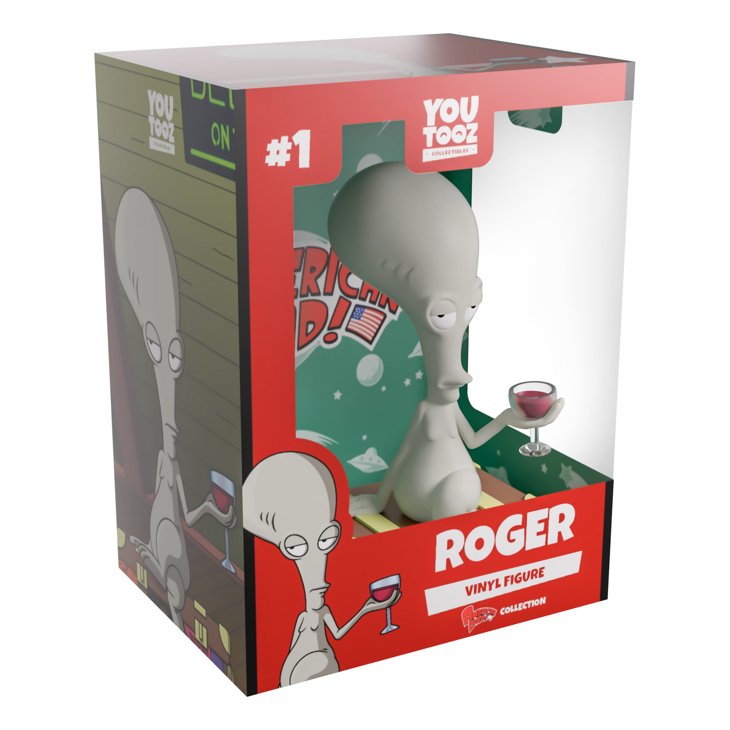 American Dad!: Roger: Vinyl Figure - YouTooz Vinyl Figure