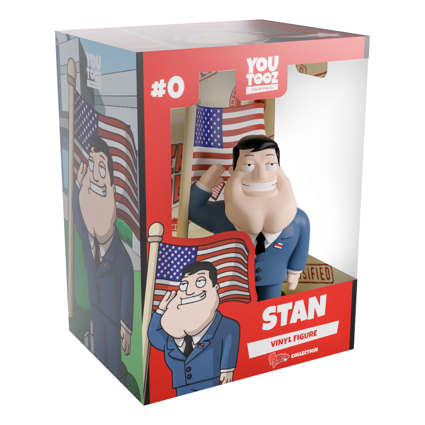 American Dad!: Stan: Vinyl Figure - YouTooz Vinyl Figure