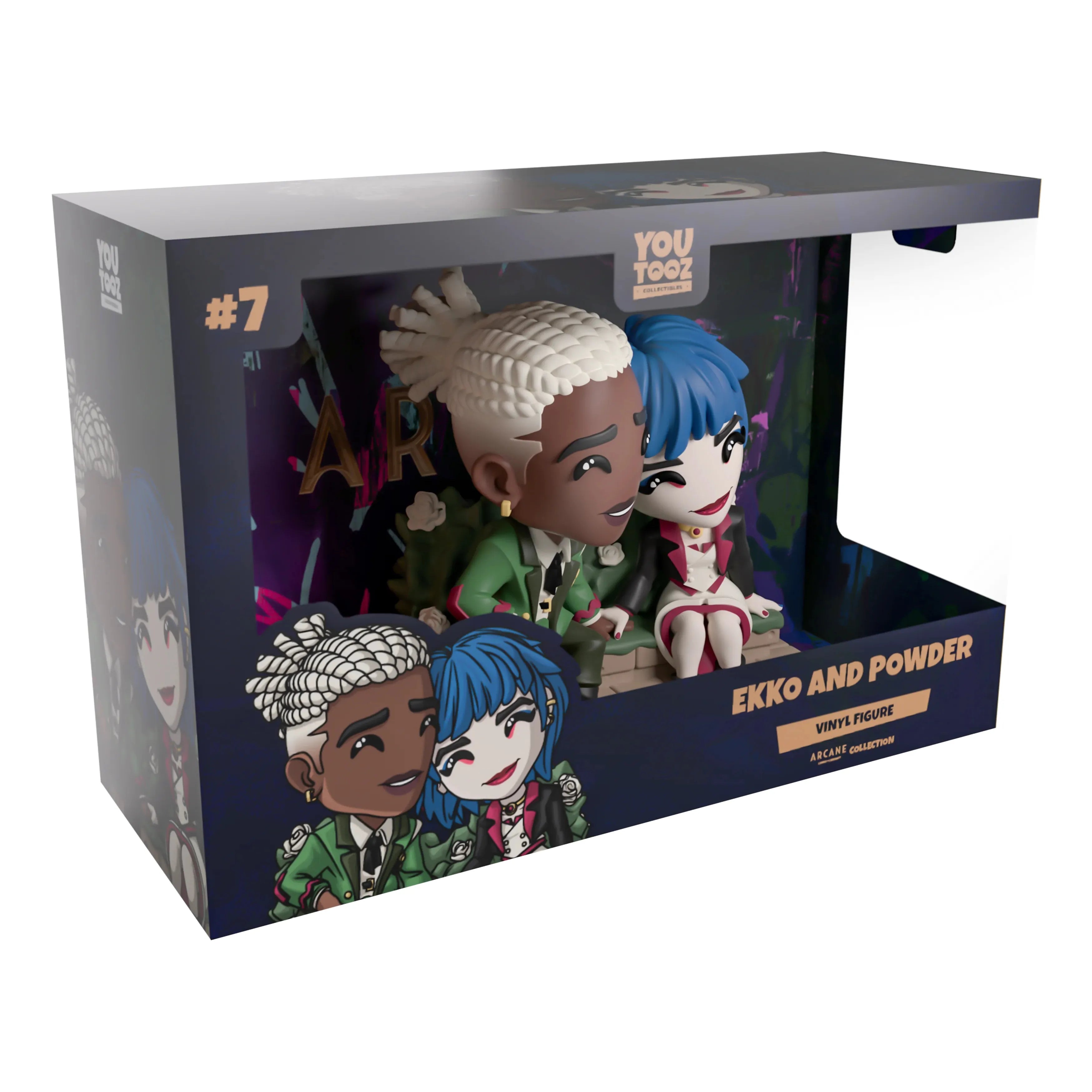Arcane: Ekko and Powder: Vinyl Figure: YouTooz YouTooz
