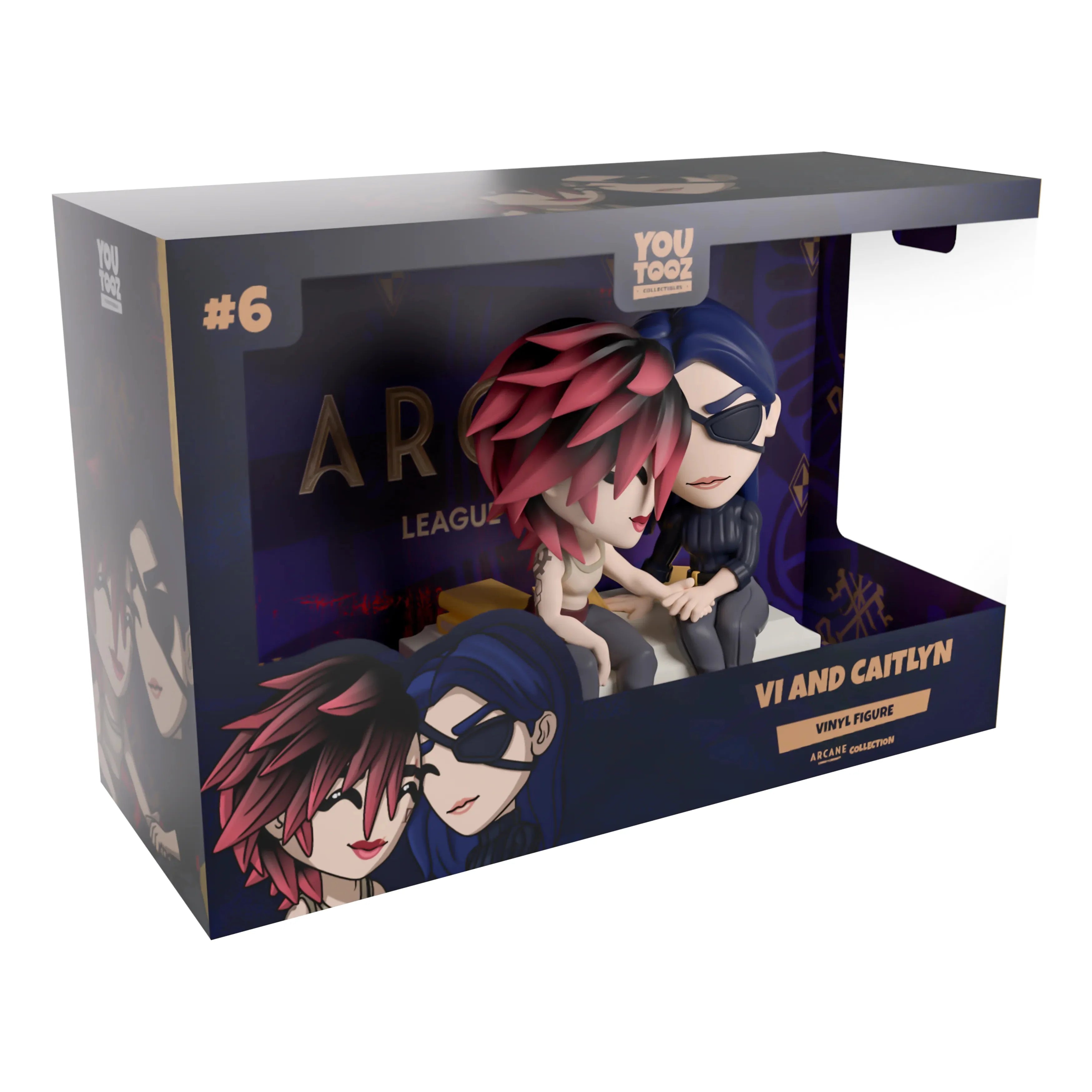 Arcane: Vi and Caitlyn: Vinyl Figure: YouTooz YouTooz