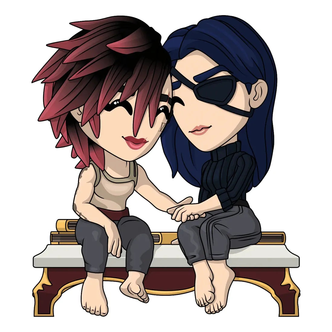 Arcane: Vi and Caitlyn: Vinyl Figure: YouTooz YouTooz
