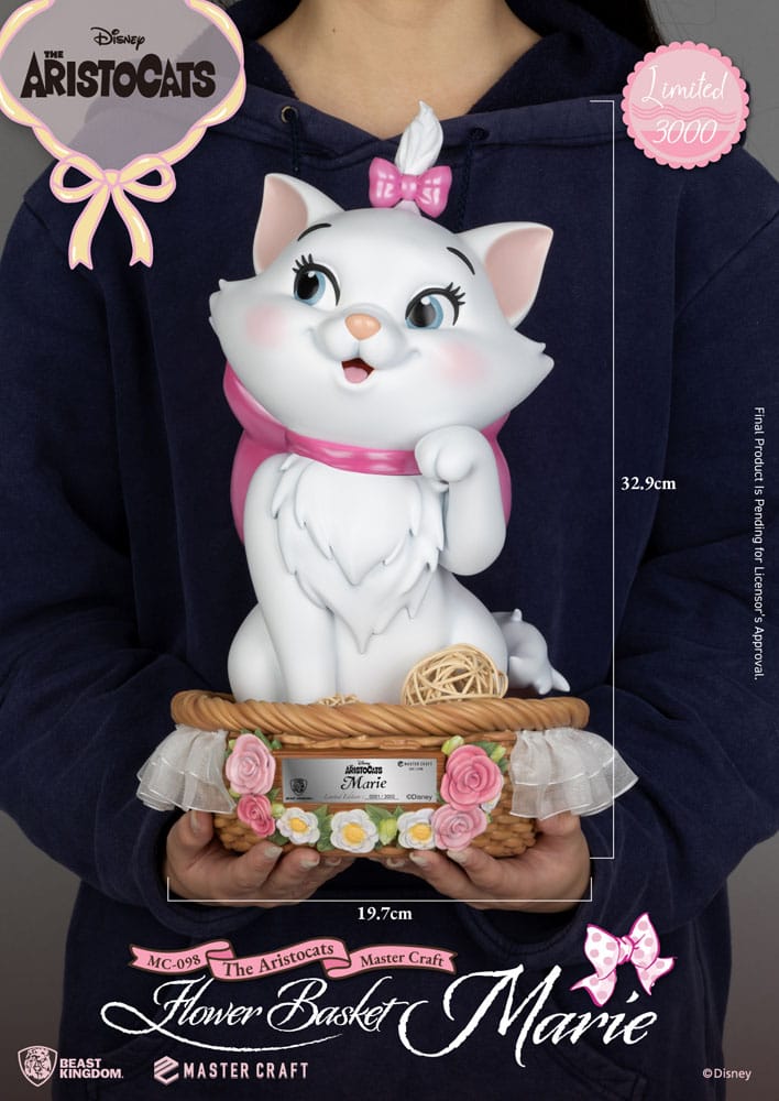 Aristocats: Flower Basket Marie: Master Craft Statue - Beast Kingdom Toys Statue