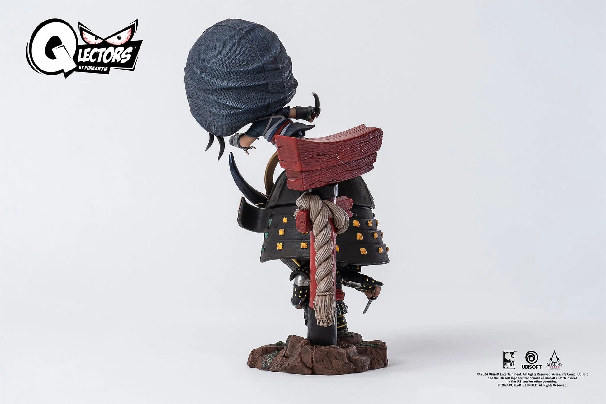Assassin's Creed: Shadows: Qlectors Yasuke & Naoe: PVC Statue: 15cm - Pure Arts Statue