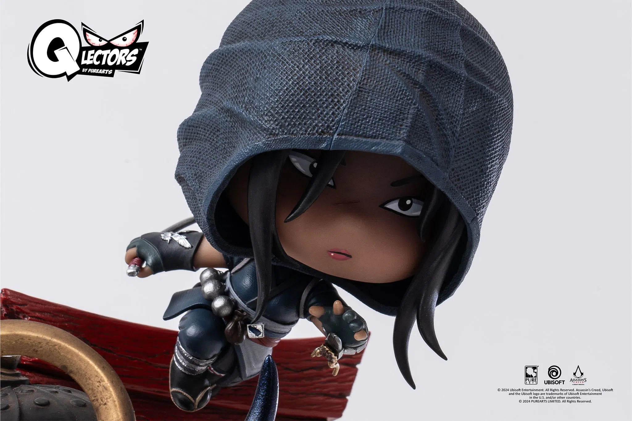 Assassin's Creed: Shadows: Qlectors Yasuke & Naoe: PVC Statue: 15cm Pure Arts