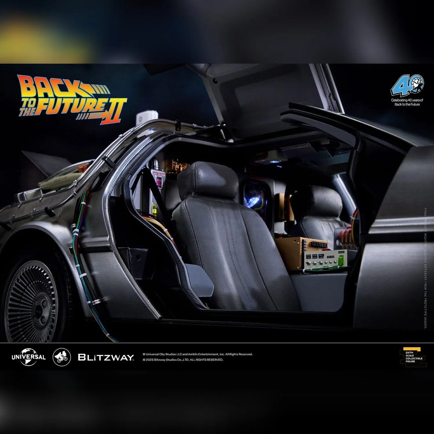 Back to the Future Part II: DeLorean Time Machine: Blitzway Blitzway