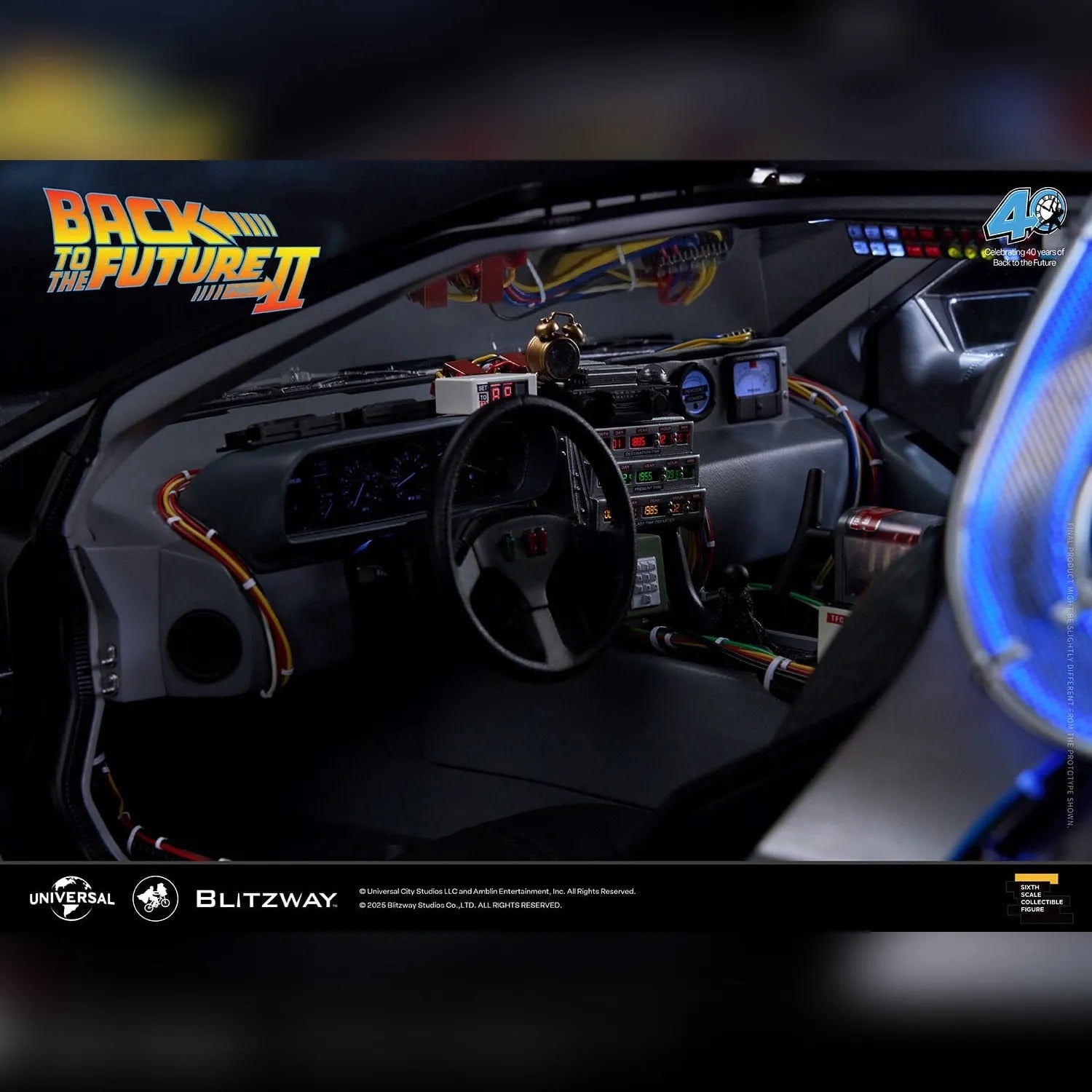 Back to the Future Part II: DeLorean Time Machine: Blitzway Blitzway