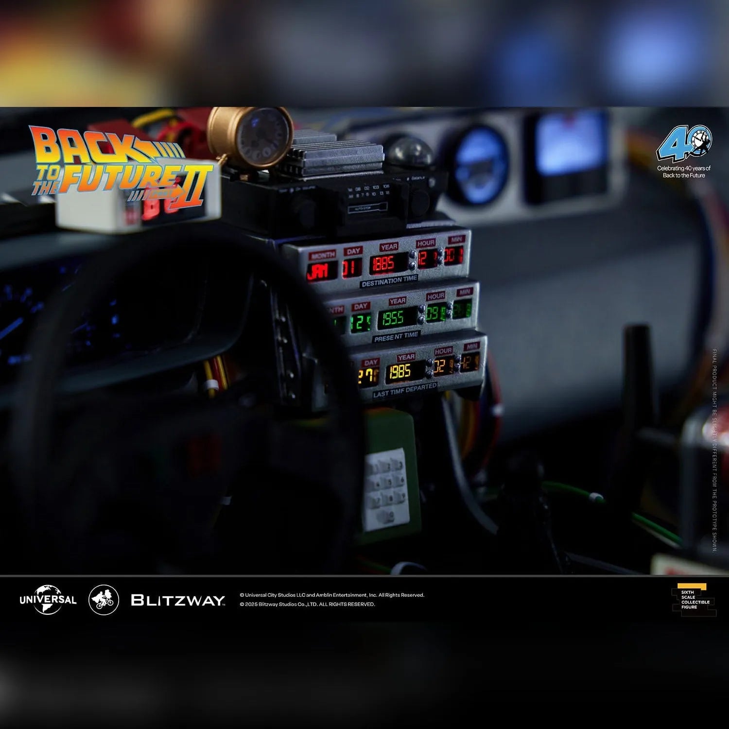 Back to the Future Part II: DeLorean Time Machine: Blitzway Blitzway