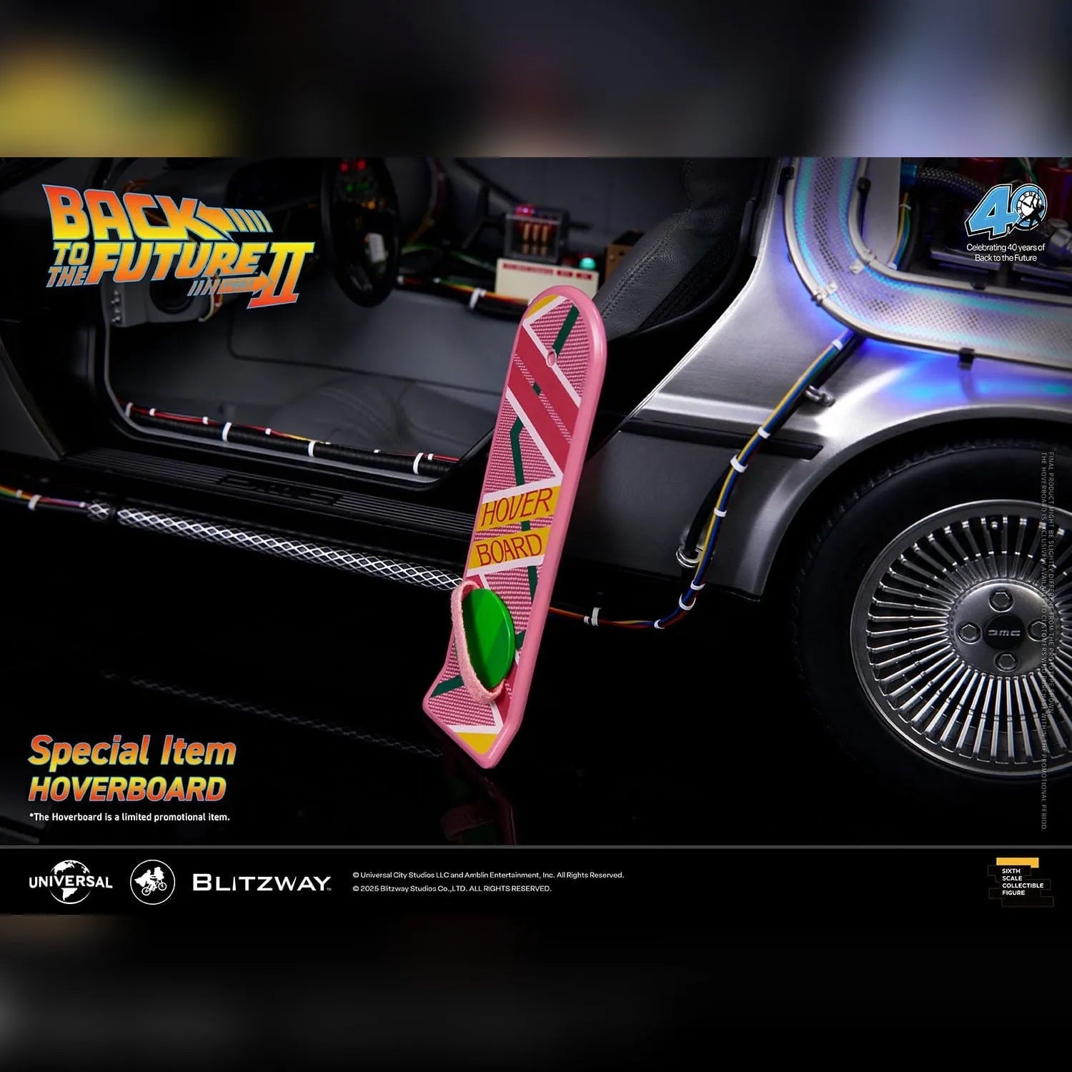 Back to the Future Part II: DeLorean Time Machine: Blitzway Blitzway