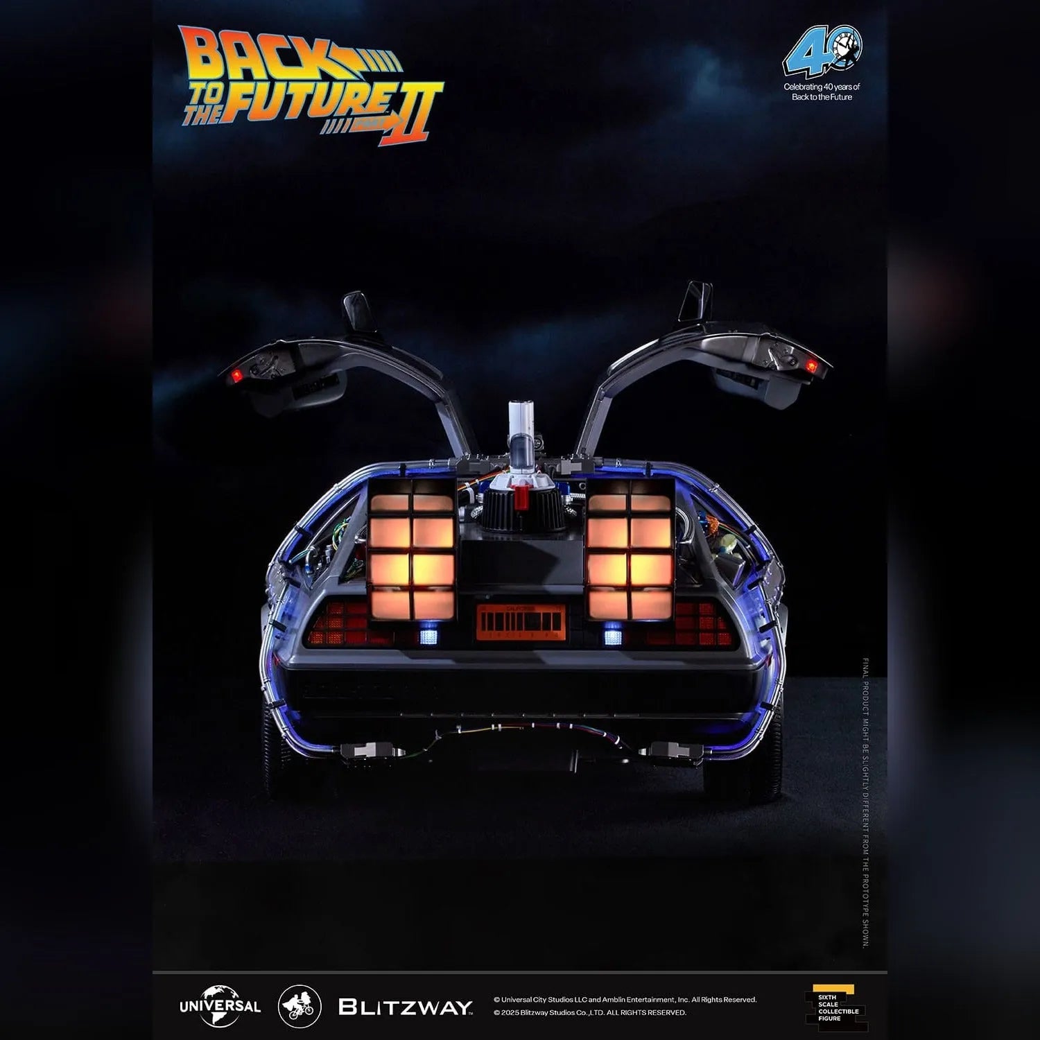 Back to the Future Part II: DeLorean Time Machine: Blitzway Blitzway