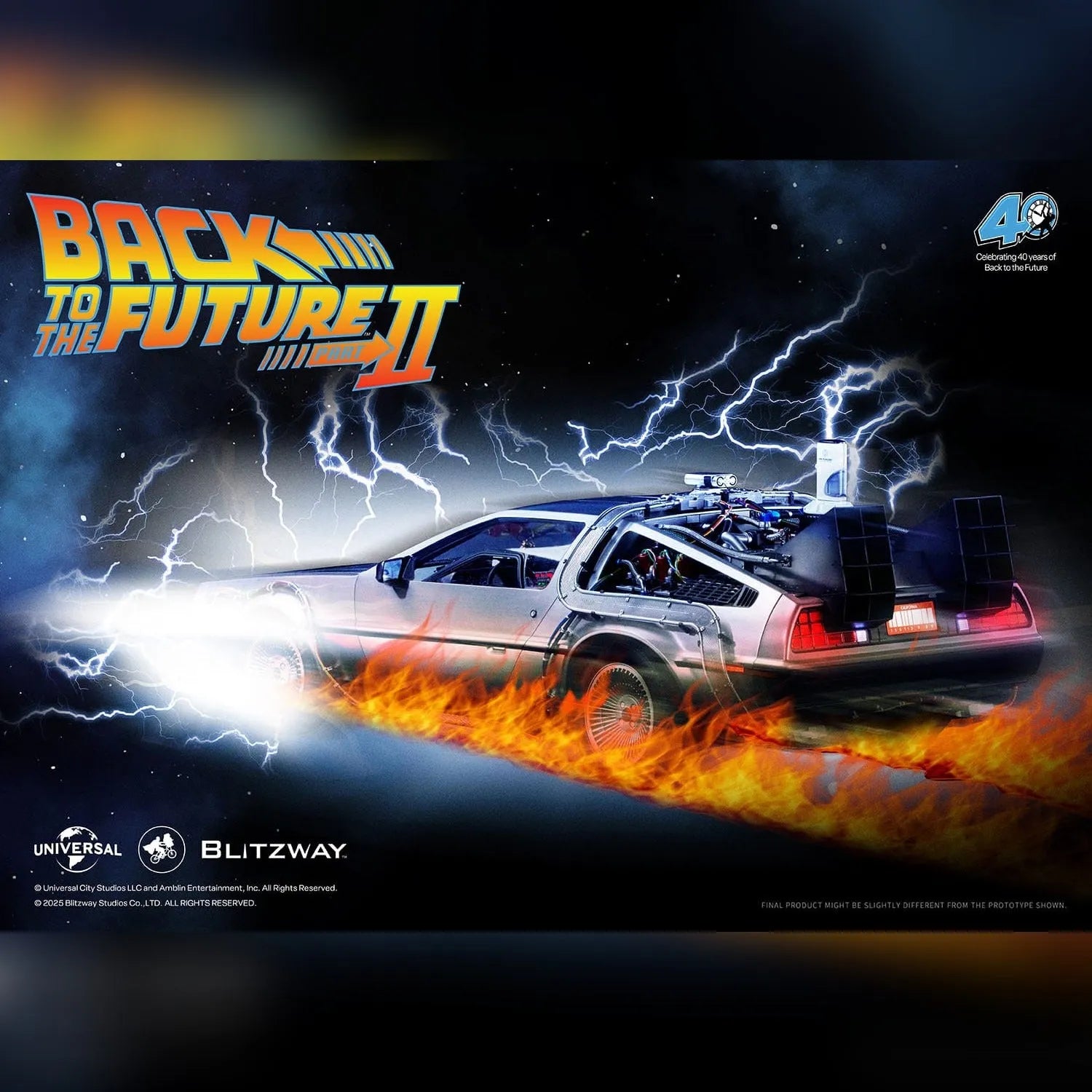 Back to the Future Part II: DeLorean Time Machine: Blitzway Blitzway