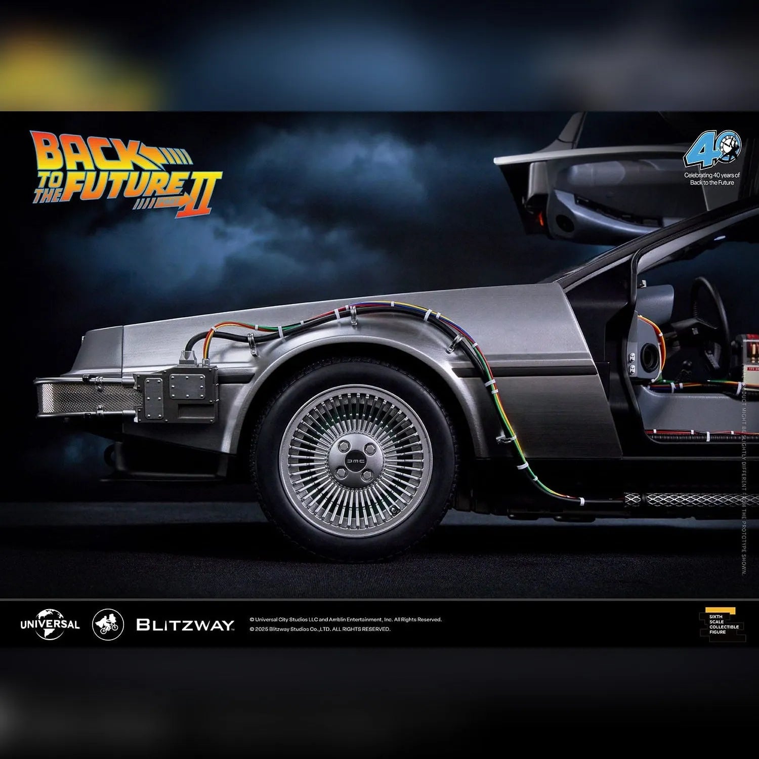 Back to the Future Part II: DeLorean Time Machine: Blitzway Blitzway
