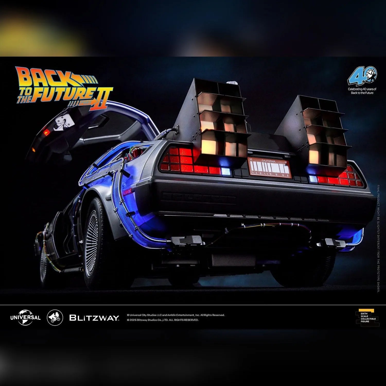 Back to the Future Part II: DeLorean Time Machine: Blitzway Blitzway