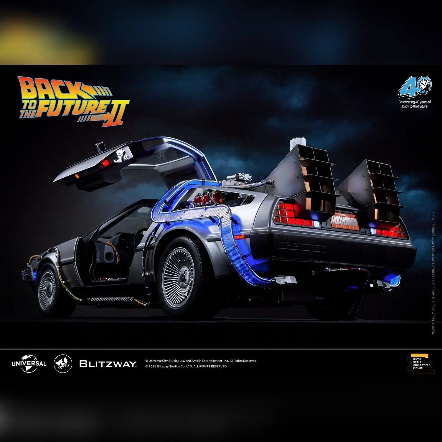 Back to the Future Part II: DeLorean Time Machine: Blitzway Blitzway