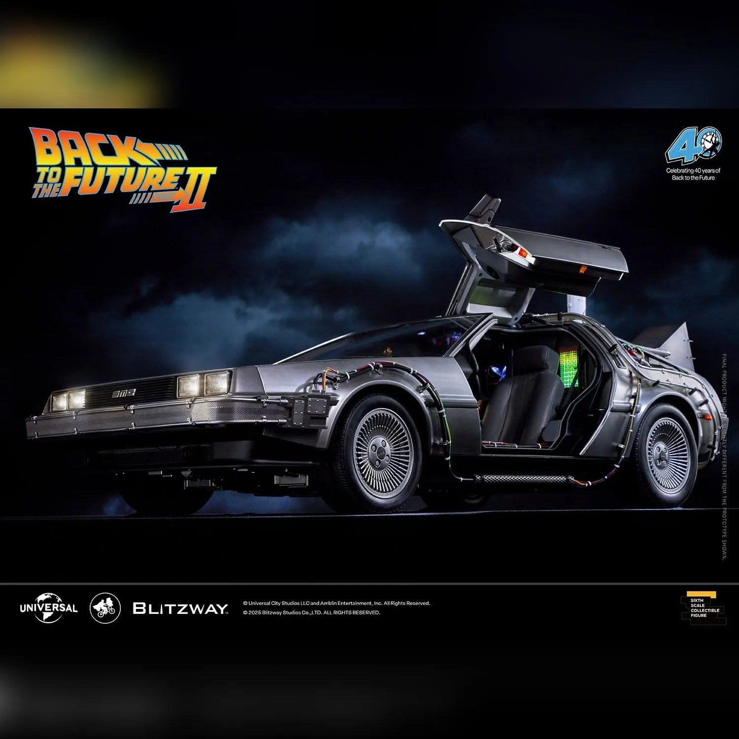 Back to the Future Part II: DeLorean Time Machine: Blitzway Blitzway