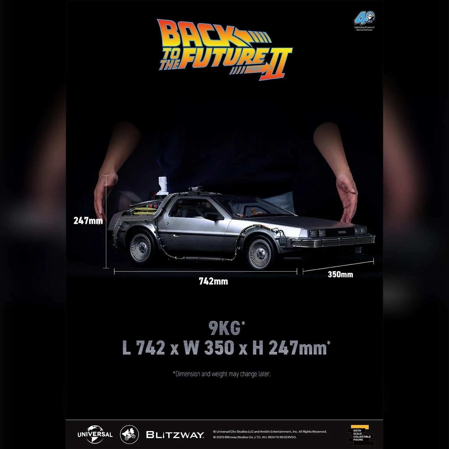 Back to the Future Part II: DeLorean Time Machine: Blitzway Blitzway