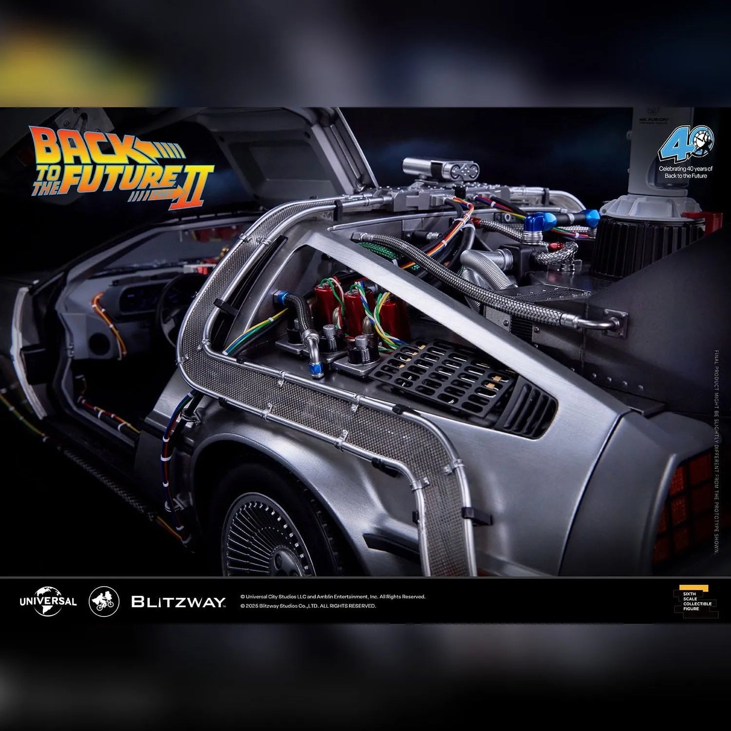 Back to the Future Part II: DeLorean Time Machine: Blitzway Blitzway