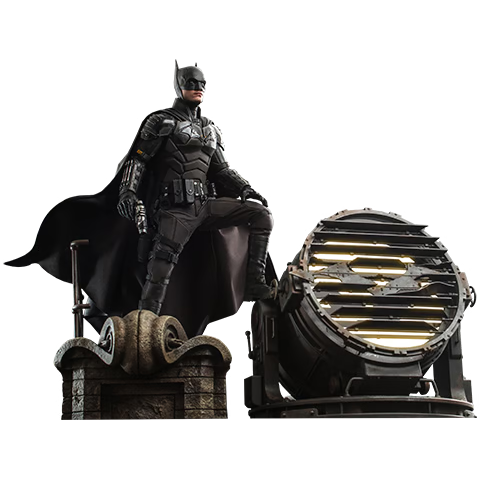 Batman & Bat-Signal Deluxe: The Batman: DC Comics: MMS641 Hot Toys