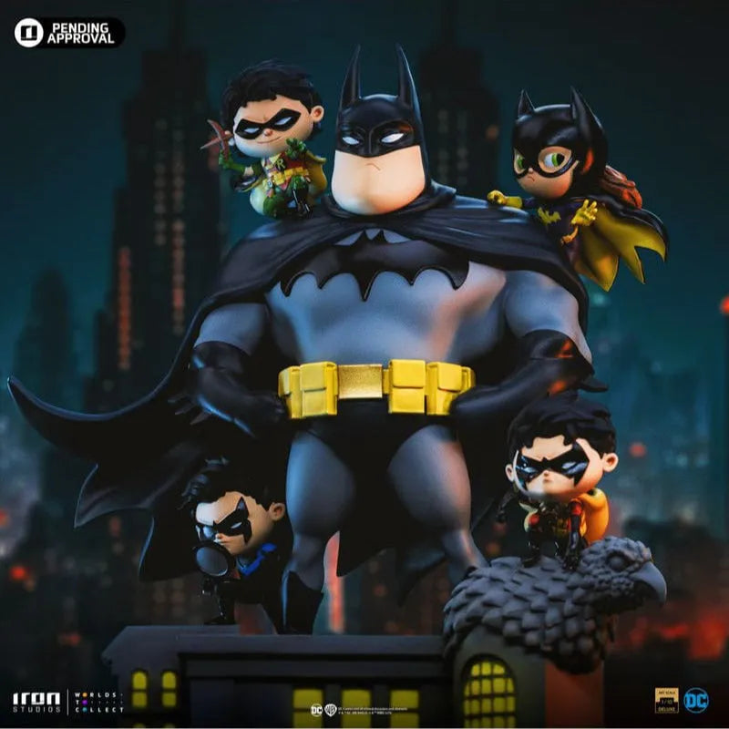 Batman: Batman Family: Animated Icons: 1/10 Art Scale Iron Studios