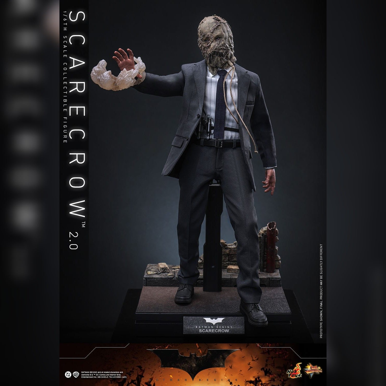 Batman Begins: Scarecrow 2.0: 1/6th Action Figure: Hot Toys Hot Toys