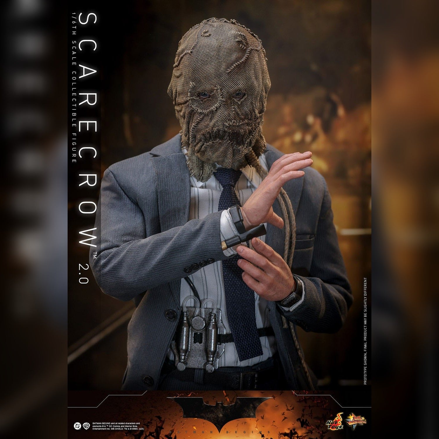 Batman Begins: Scarecrow 2.0: 1/6th Action Figure: Hot Toys Hot Toys