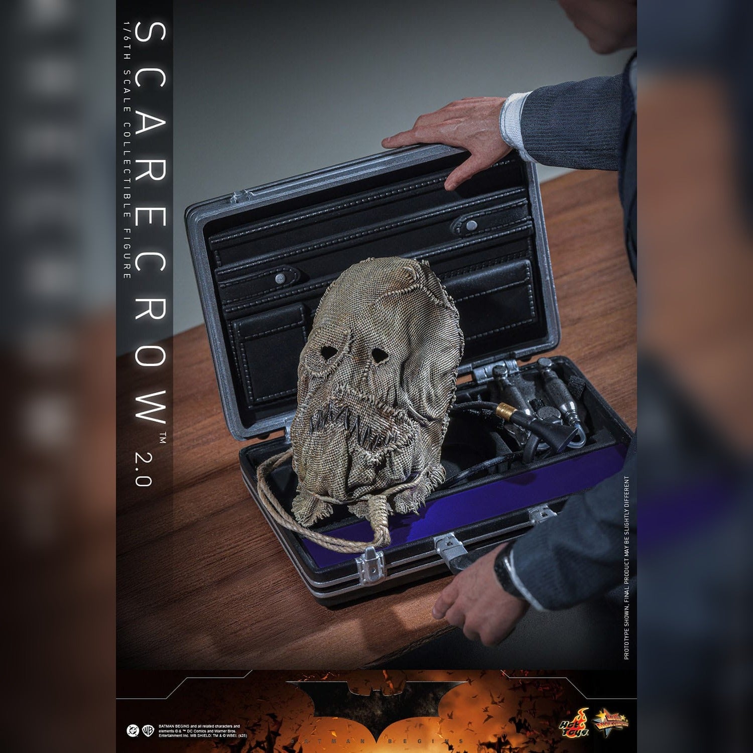 Batman Begins: Scarecrow 2.0: 1/6th Action Figure: Hot Toys Hot Toys