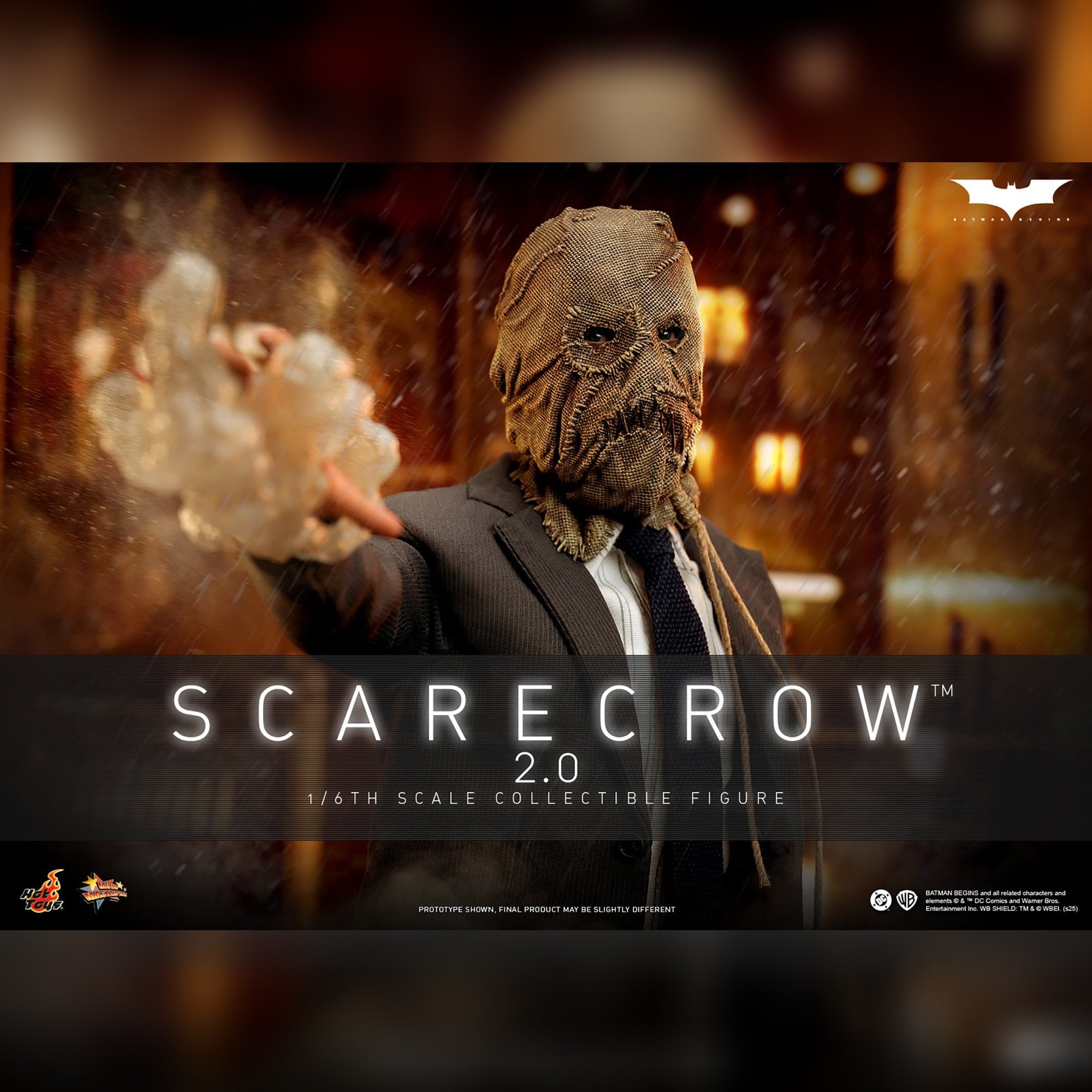 Batman Begins: Scarecrow 2.0: 1/6th Action Figure: Hot Toys Hot Toys