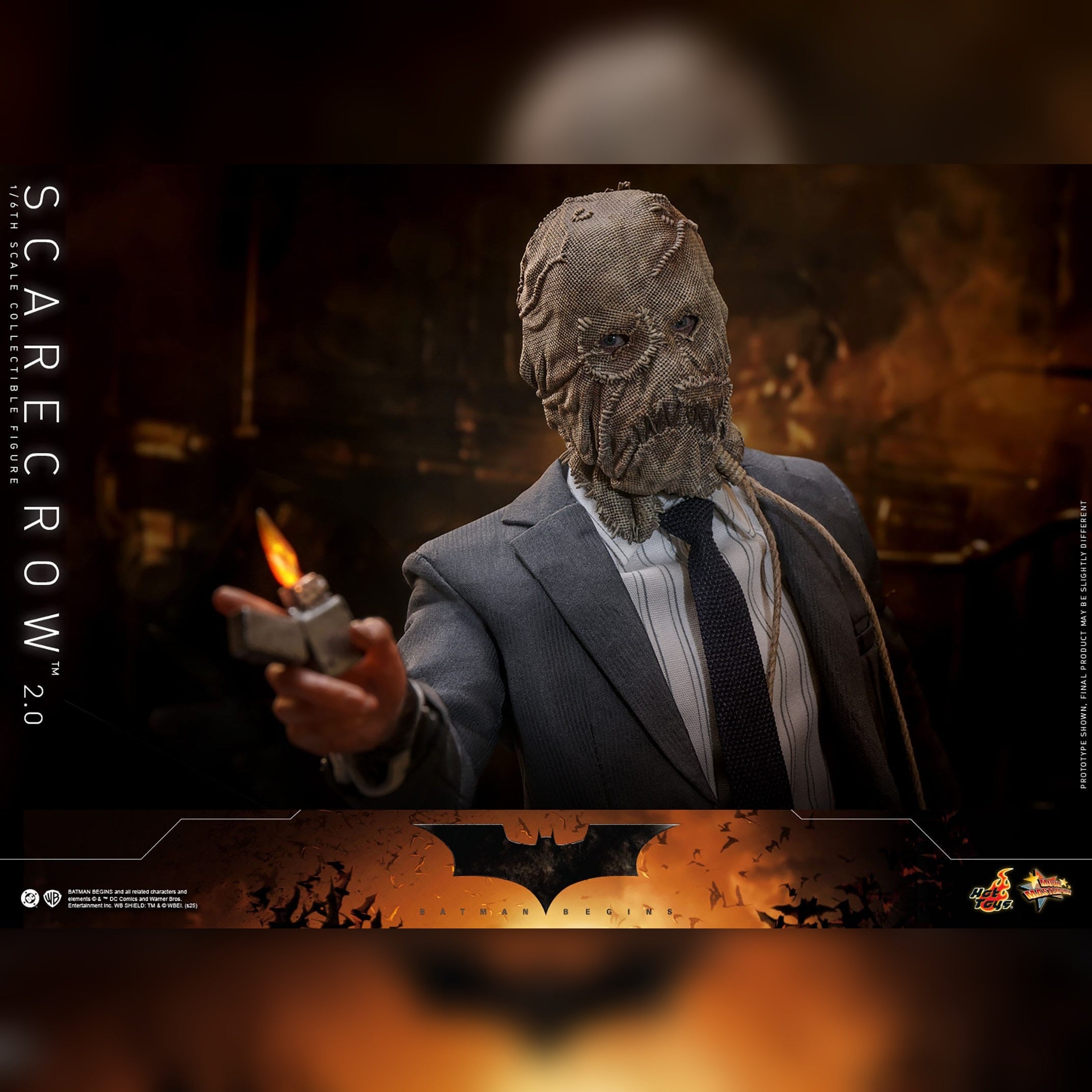 Batman Begins: Scarecrow 2.0: 1/6th Action Figure: Hot Toys Hot Toys
