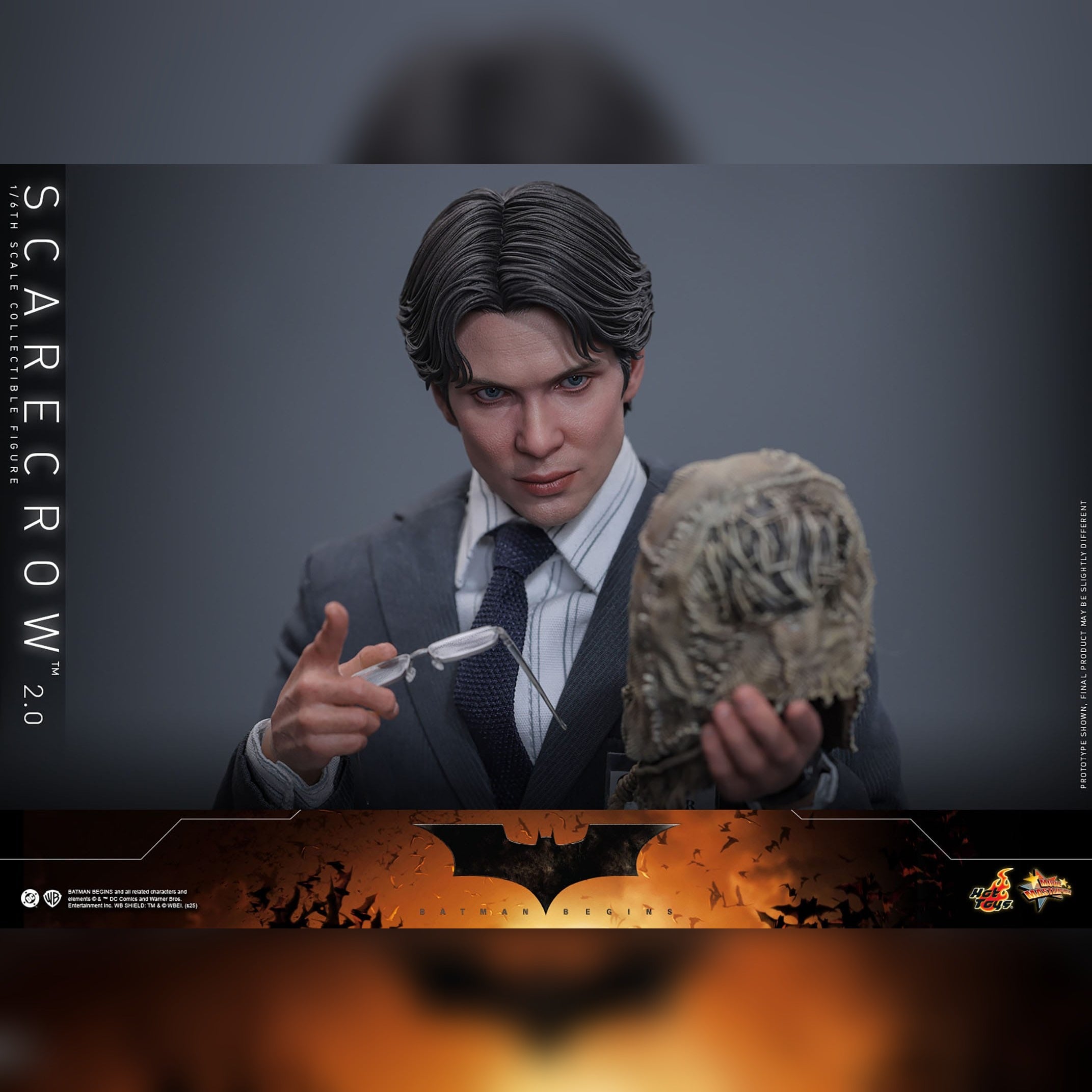 Batman Begins: Scarecrow 2.0: 1/6th Action Figure: Hot Toys Hot Toys