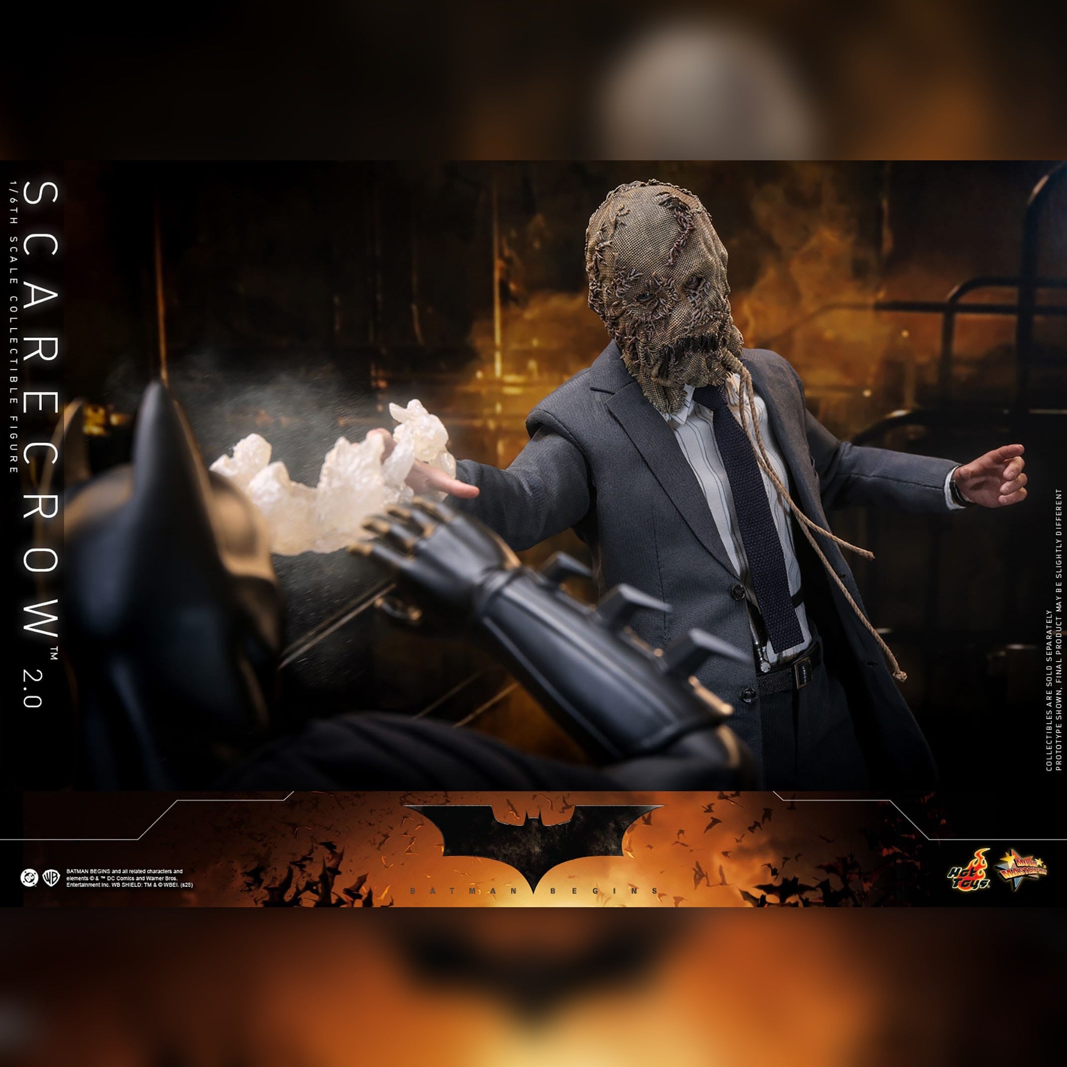 Batman Begins: Scarecrow 2.0: 1/6th Action Figure: Hot Toys Hot Toys