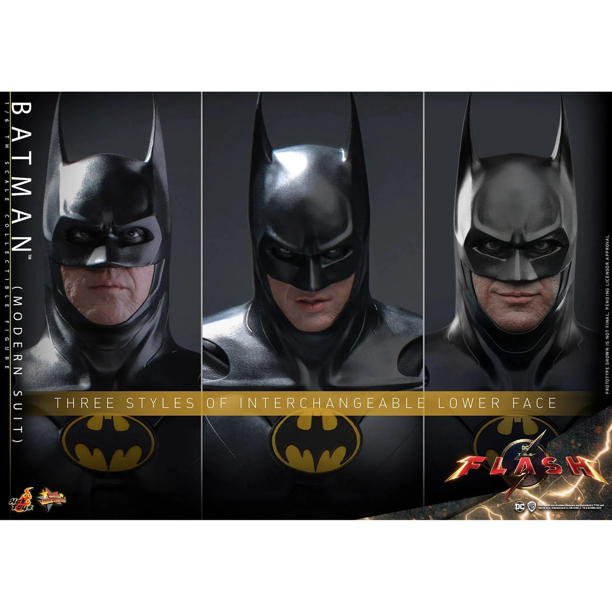 Batman: Modern Suit: The Flash: Dc Comics - Hot Toys Action Figures