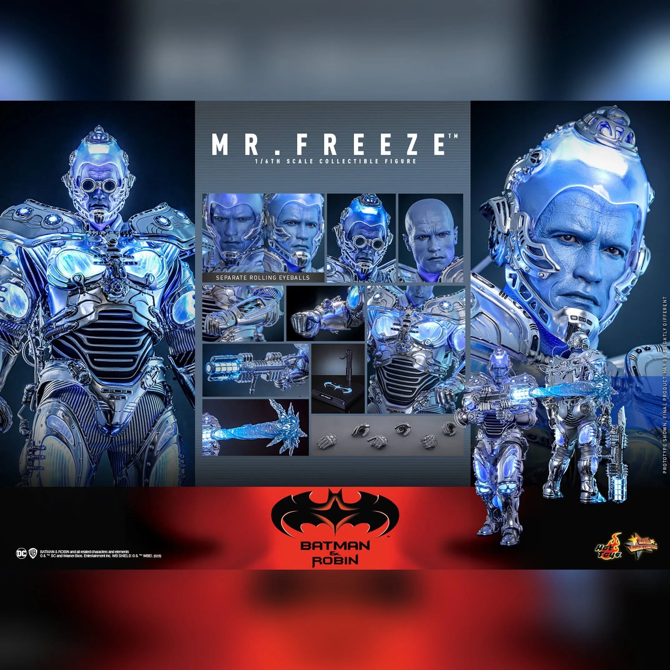 Batman & Robin: Mr. Freeze: 1/6th Scale Action Figure: Hot Toys Hot Toys
