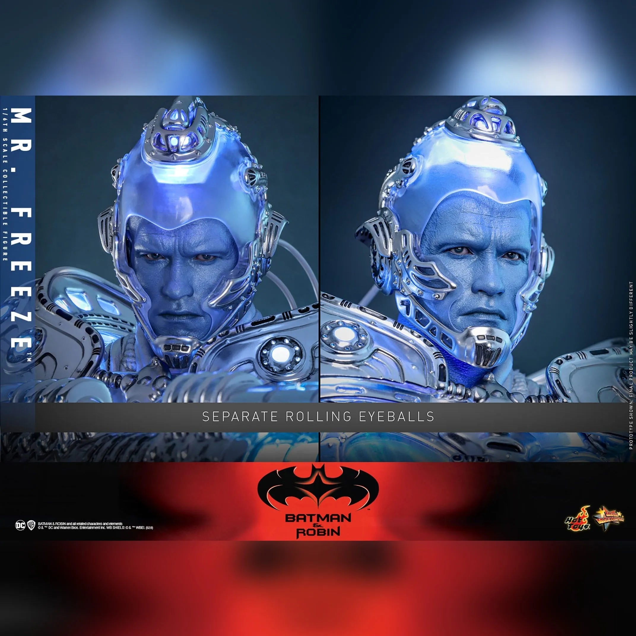 Batman & Robin: Mr. Freeze: 1/6th Scale Action Figure: Hot Toys Hot Toys
