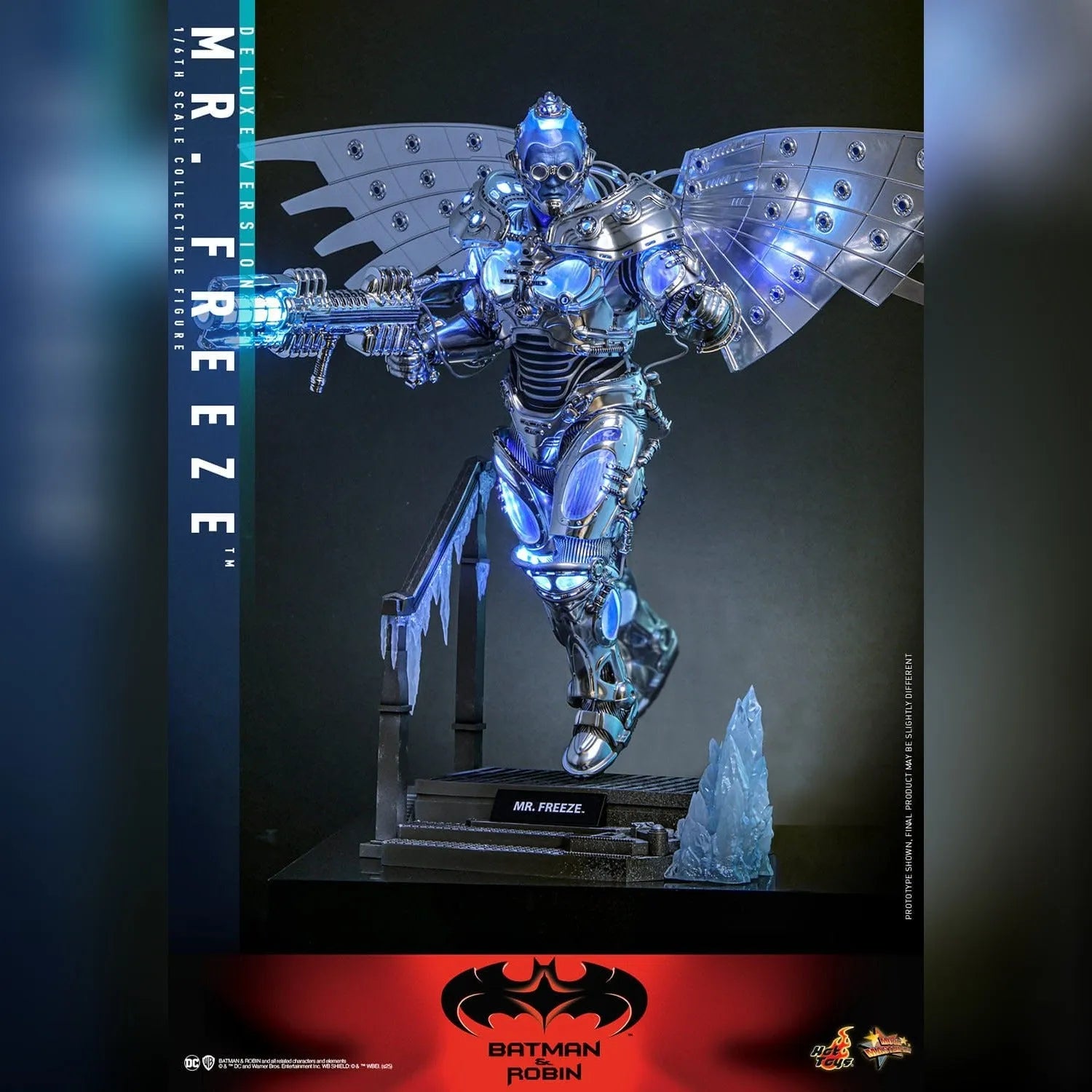 Batman & Robin: Mr. Freeze: Deluxe Version: 1/6th Scale Action Figure: Hot Toys Hot Toys
