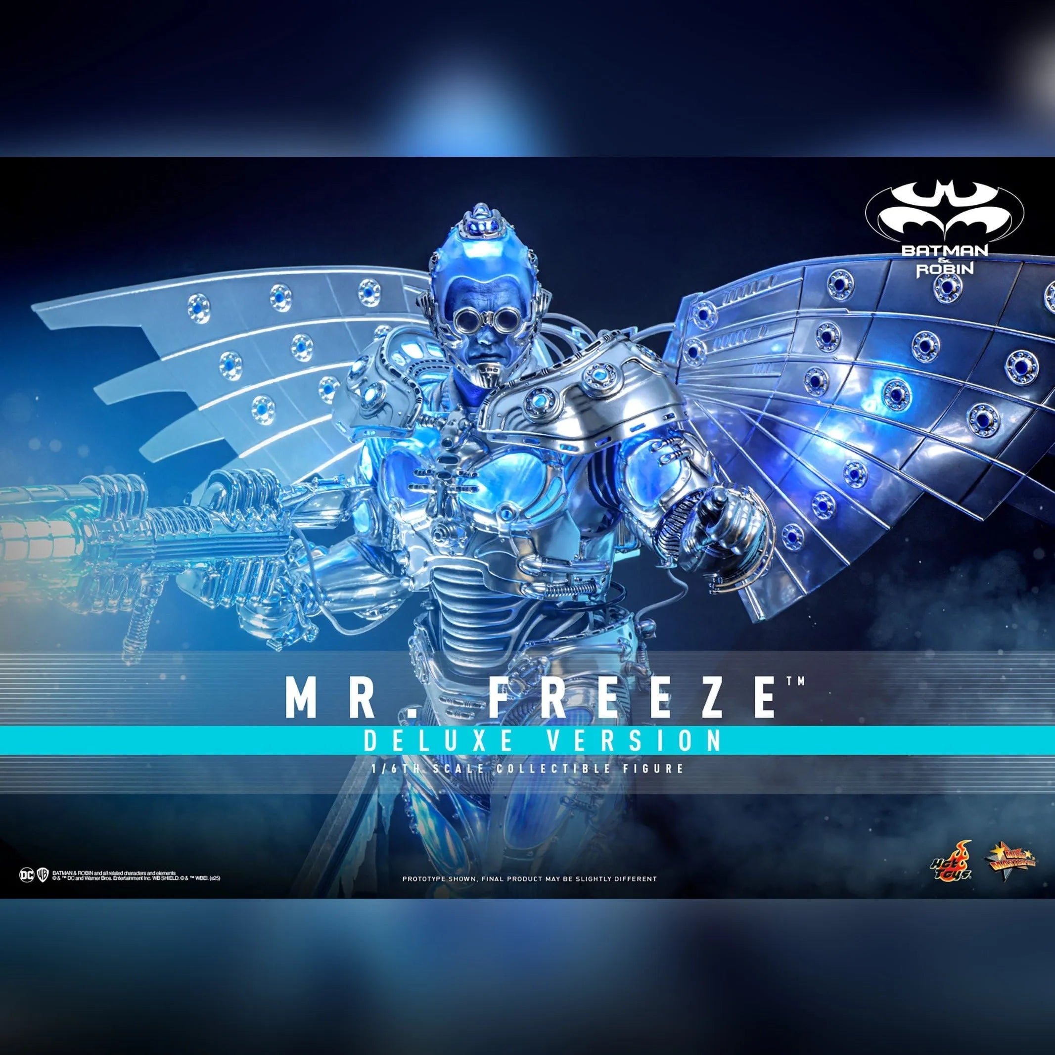 Batman & Robin: Mr. Freeze: Deluxe Version: 1/6th Scale Action Figure: Hot Toys Hot Toys