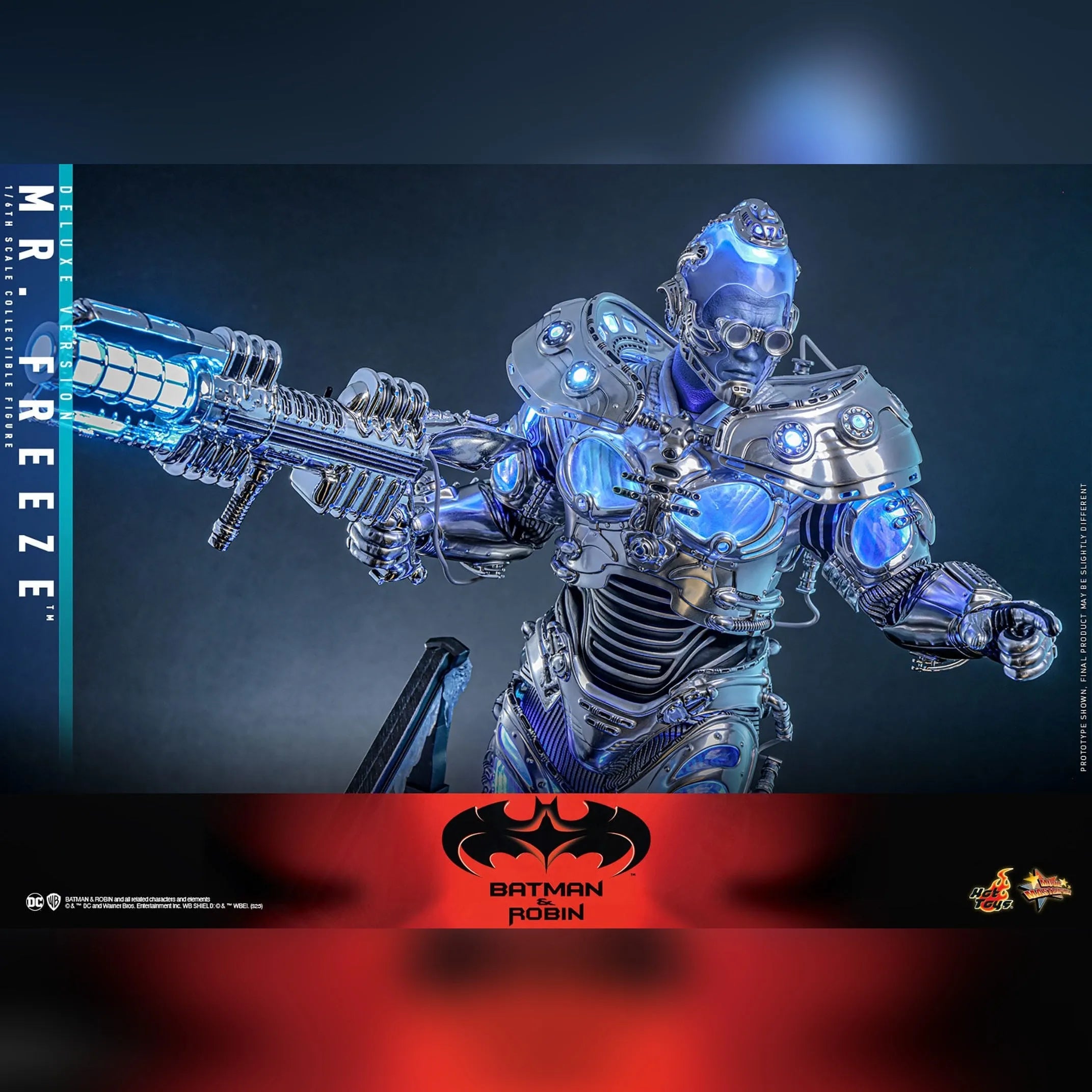 Batman & Robin: Mr. Freeze: Deluxe Version: 1/6th Scale Action Figure: Hot Toys Hot Toys