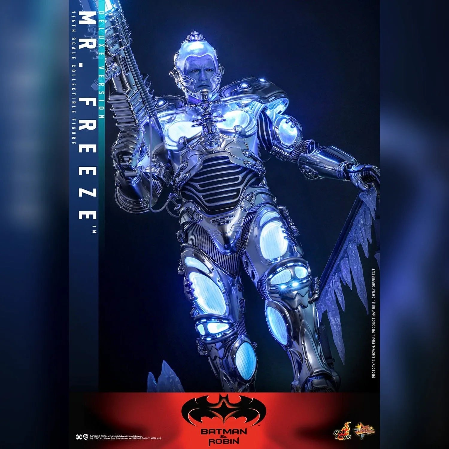 Batman & Robin: Mr. Freeze: Deluxe Version: 1/6th Scale Action Figure: Hot Toys Hot Toys
