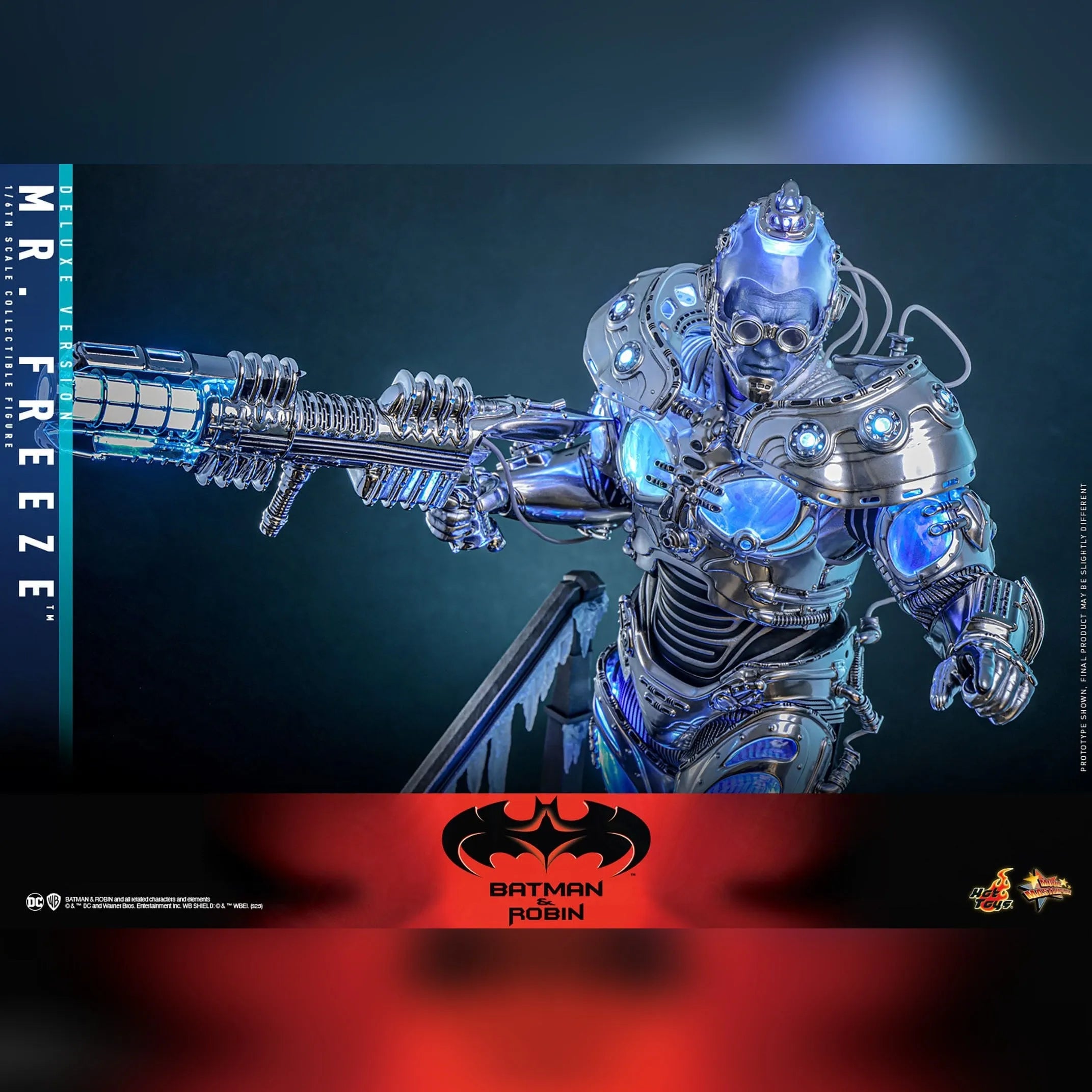 Batman & Robin: Mr. Freeze: Deluxe Version: 1/6th Scale Action Figure: Hot Toys Hot Toys