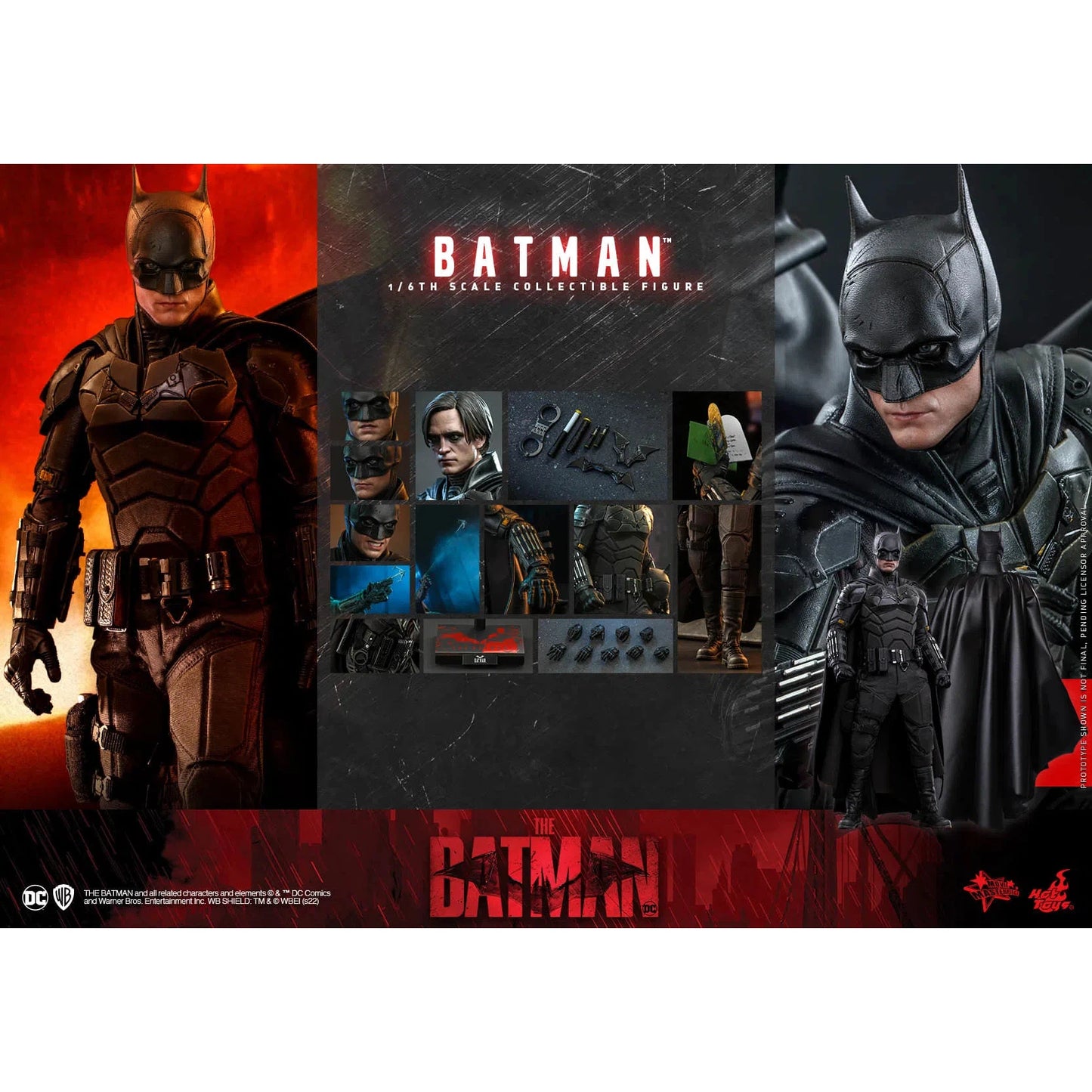 Batman : The Batman: DC Comics: MMS638 Hot Toys