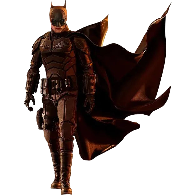 【美品】ホットトイズ THE BATMAN 1/6 おまけ展示ケース付 ホットトイズ(Hot Toys) Movie Masterpiece The Batman - Batman - 1/6