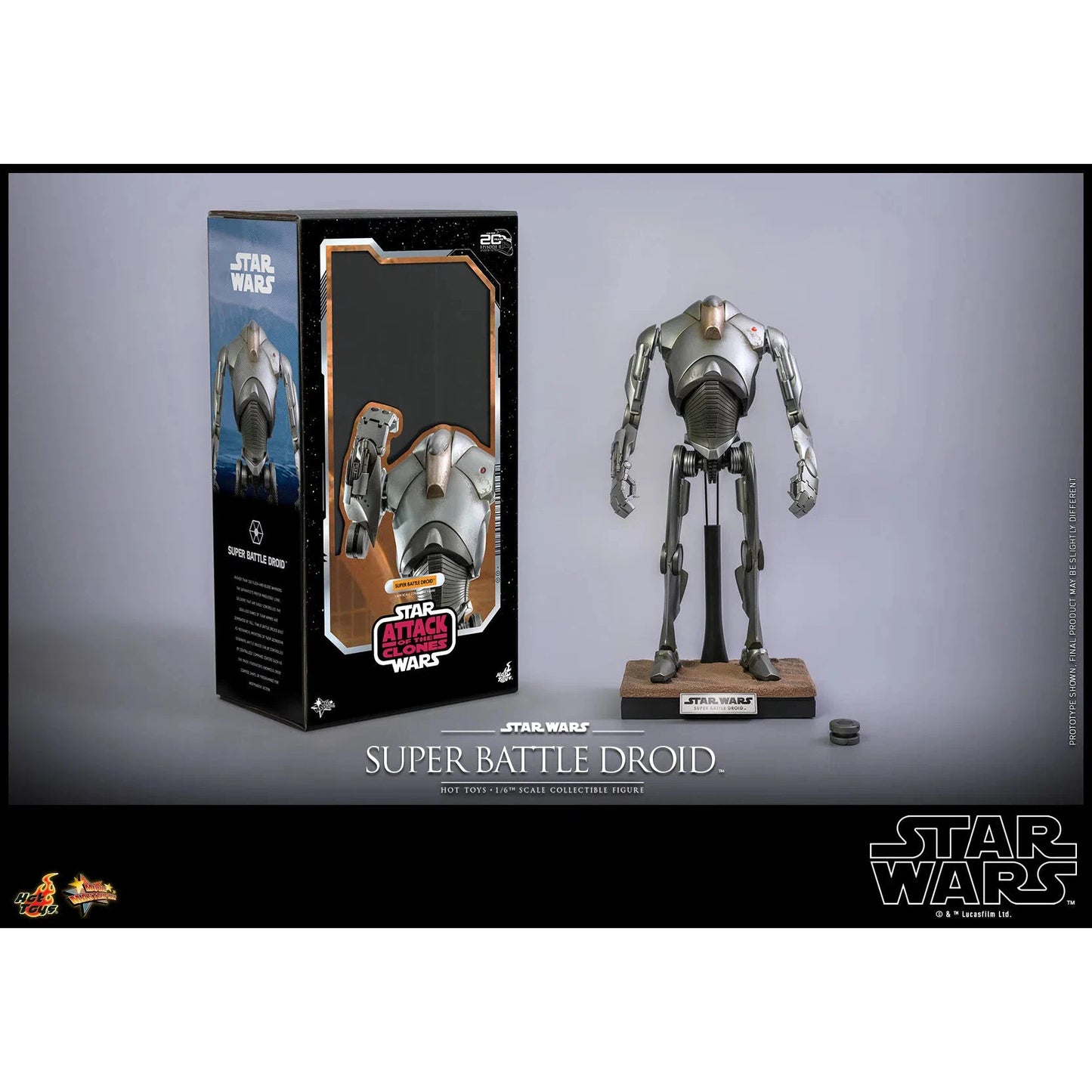 Battledroid: Star Wars II: Attack Of The Clones: MMS682 - Hot Toys Action Figure
