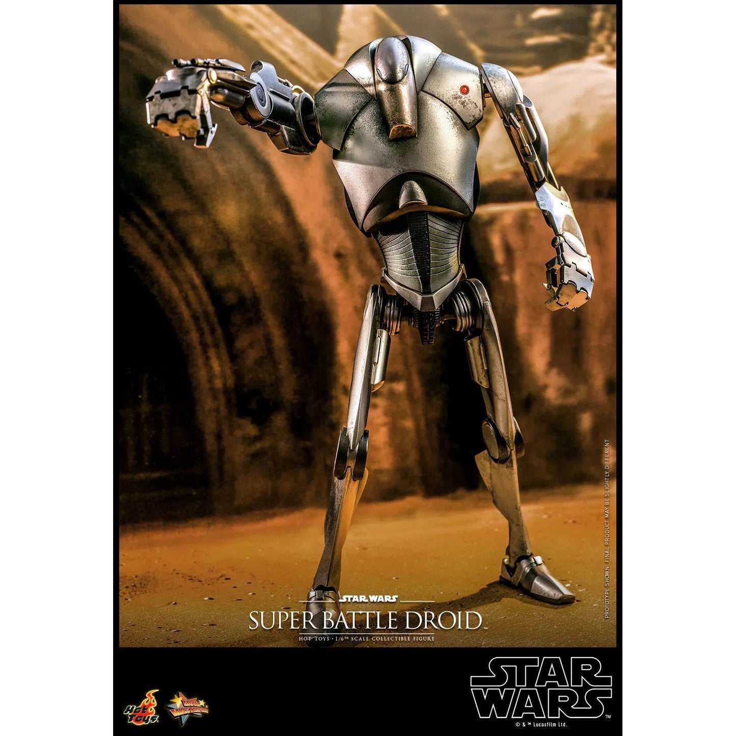 Battledroid: Star Wars II: Attack Of The Clones: MMS682 - Hot Toys Action Figure