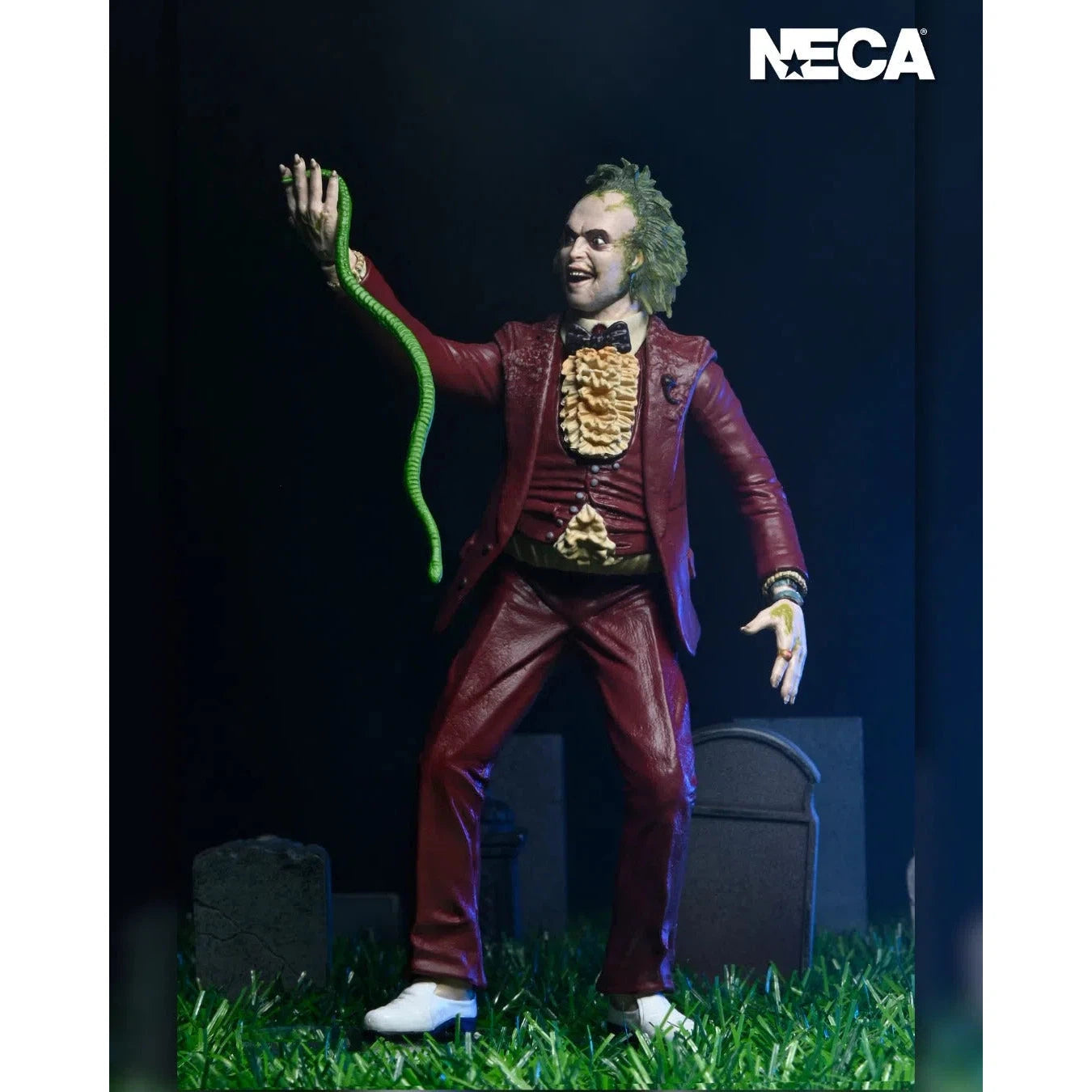 Beetlejuice (1988): Beetlejuice: Red Tuxedo: 7 Inch Action Figure - Neca Action Figure