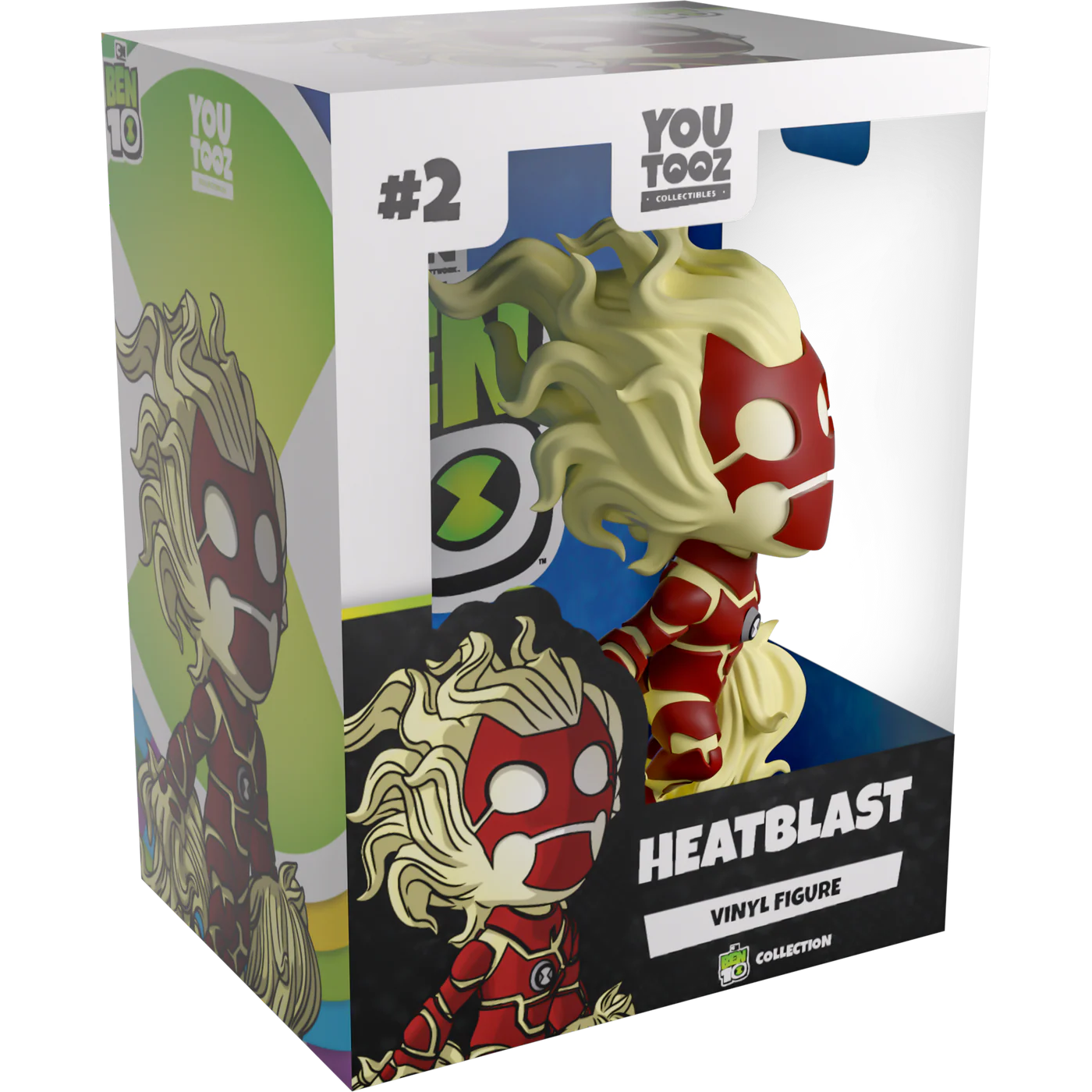 Ben 10: Heatblast: Vinyl Figure - YouTooz Vinyl Figure