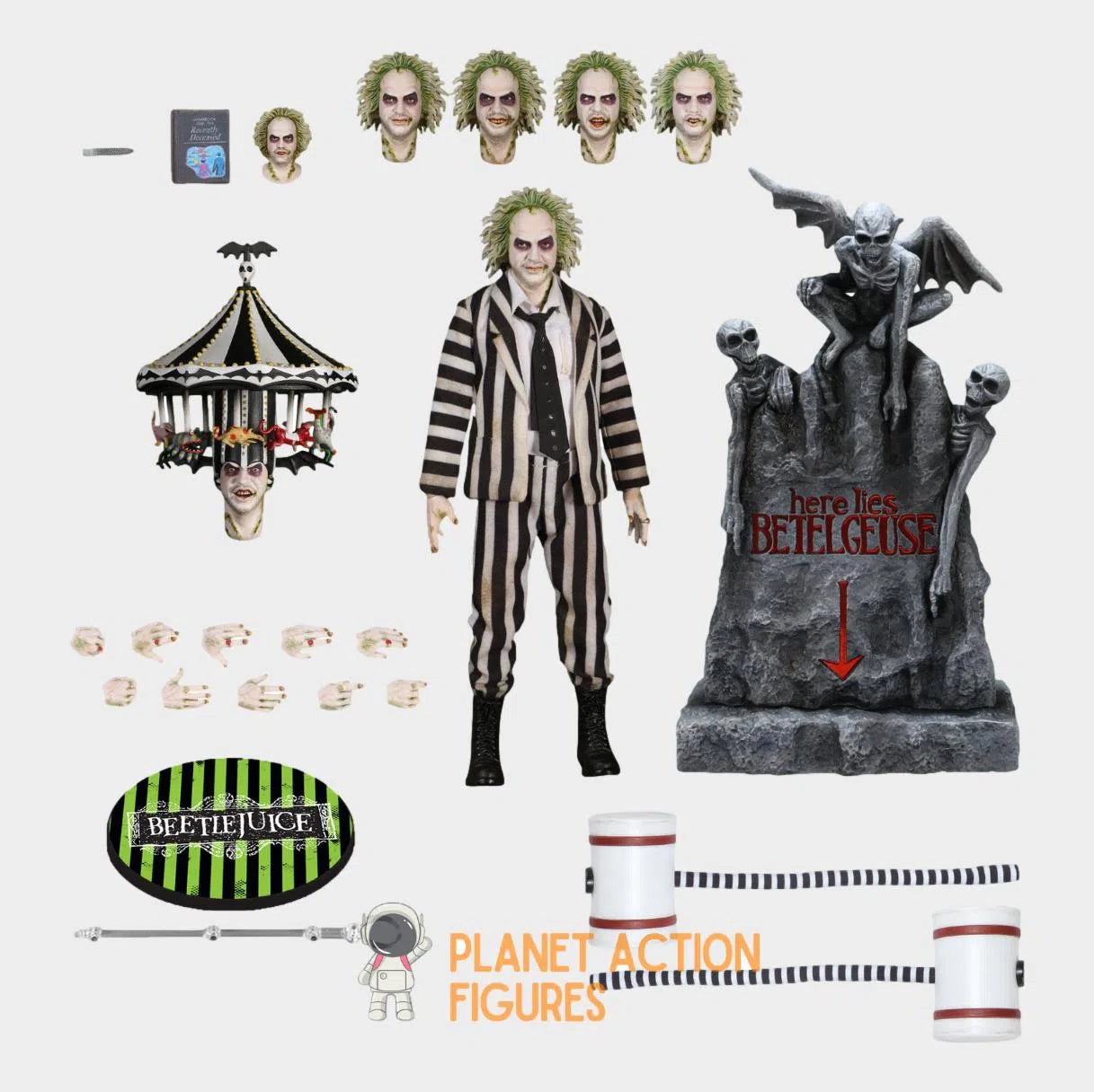 Bettlejuice: 1988: Beetlejuice: Deluxe: One:12 Collective: Action Figure - Mezco Action Figures