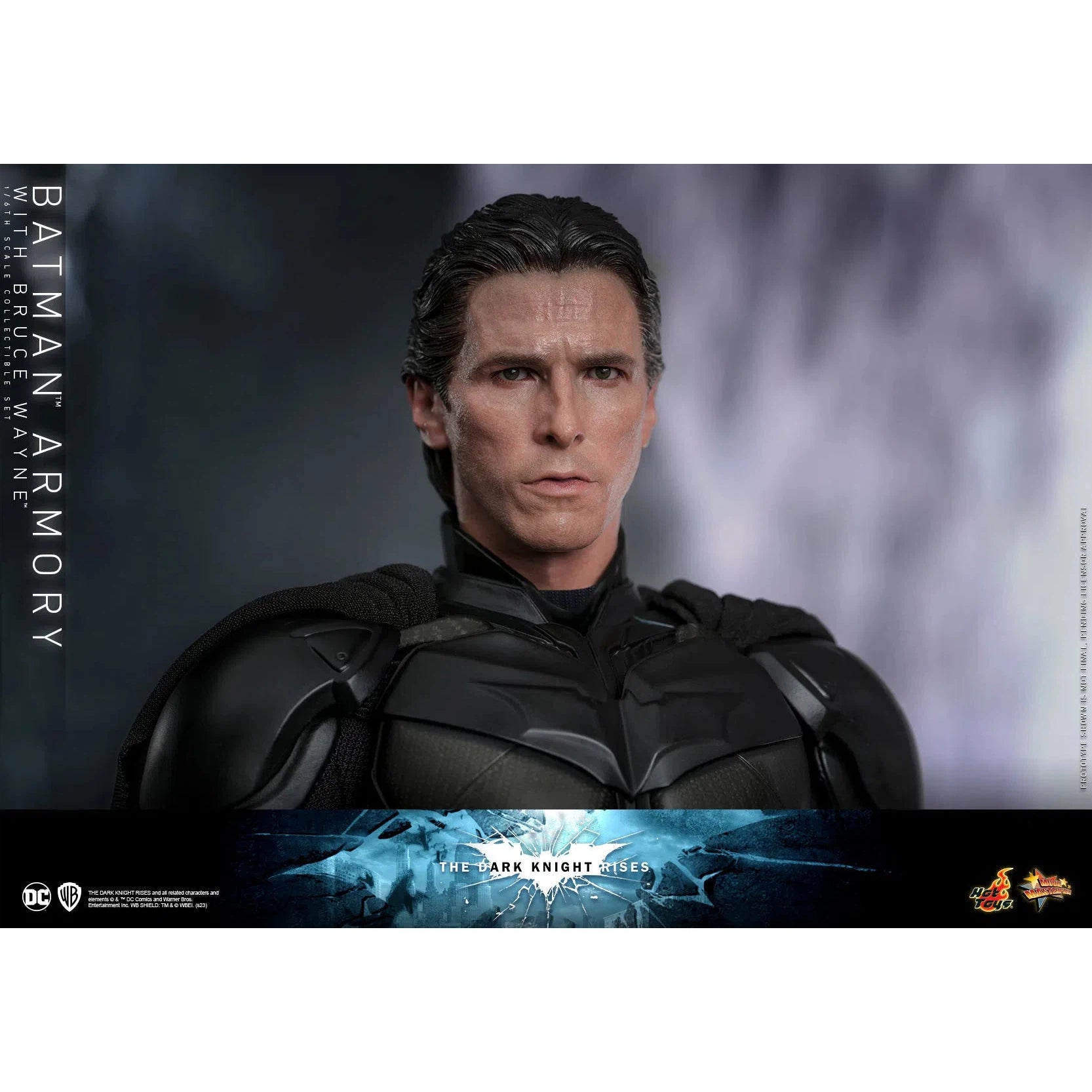Bruce Wayne With Batman Armory: The Dark Knight Rises Hot Toys