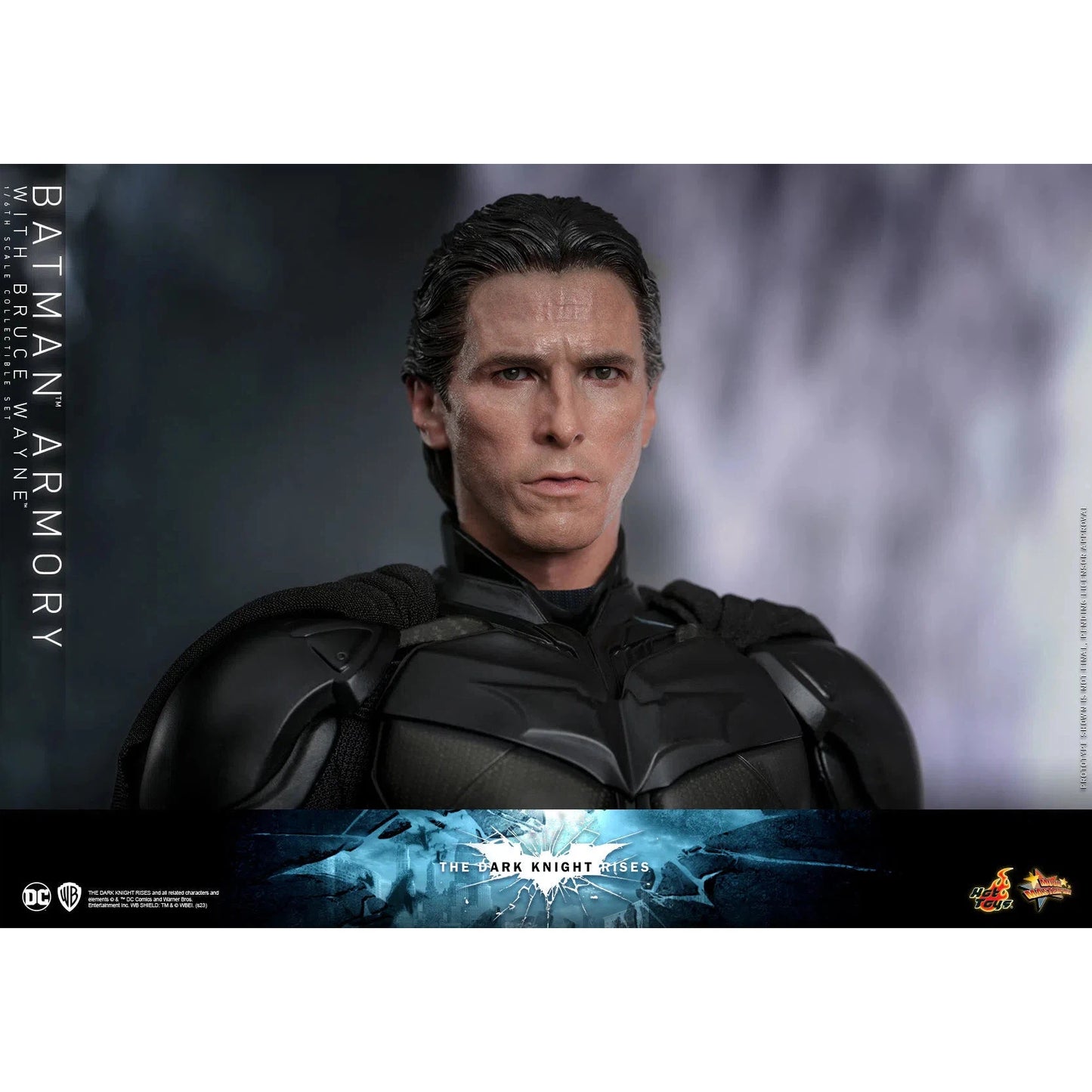 Bruce Wayne With Batman Armory: The Dark Knight Rises Hot Toys