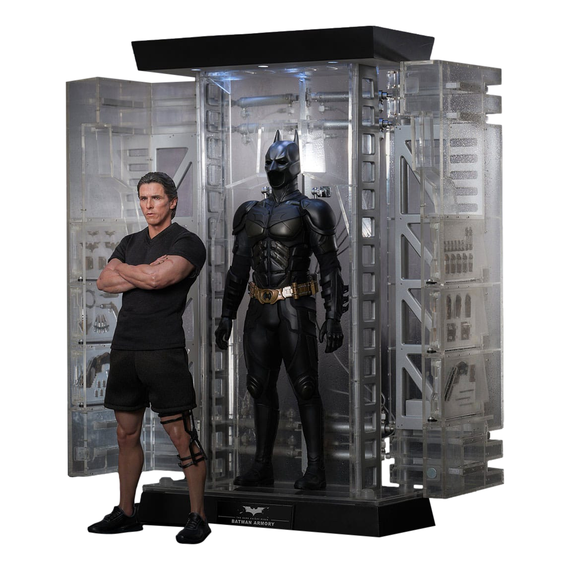 Bruce Wayne With Batman Armory: The Dark Knight Rises